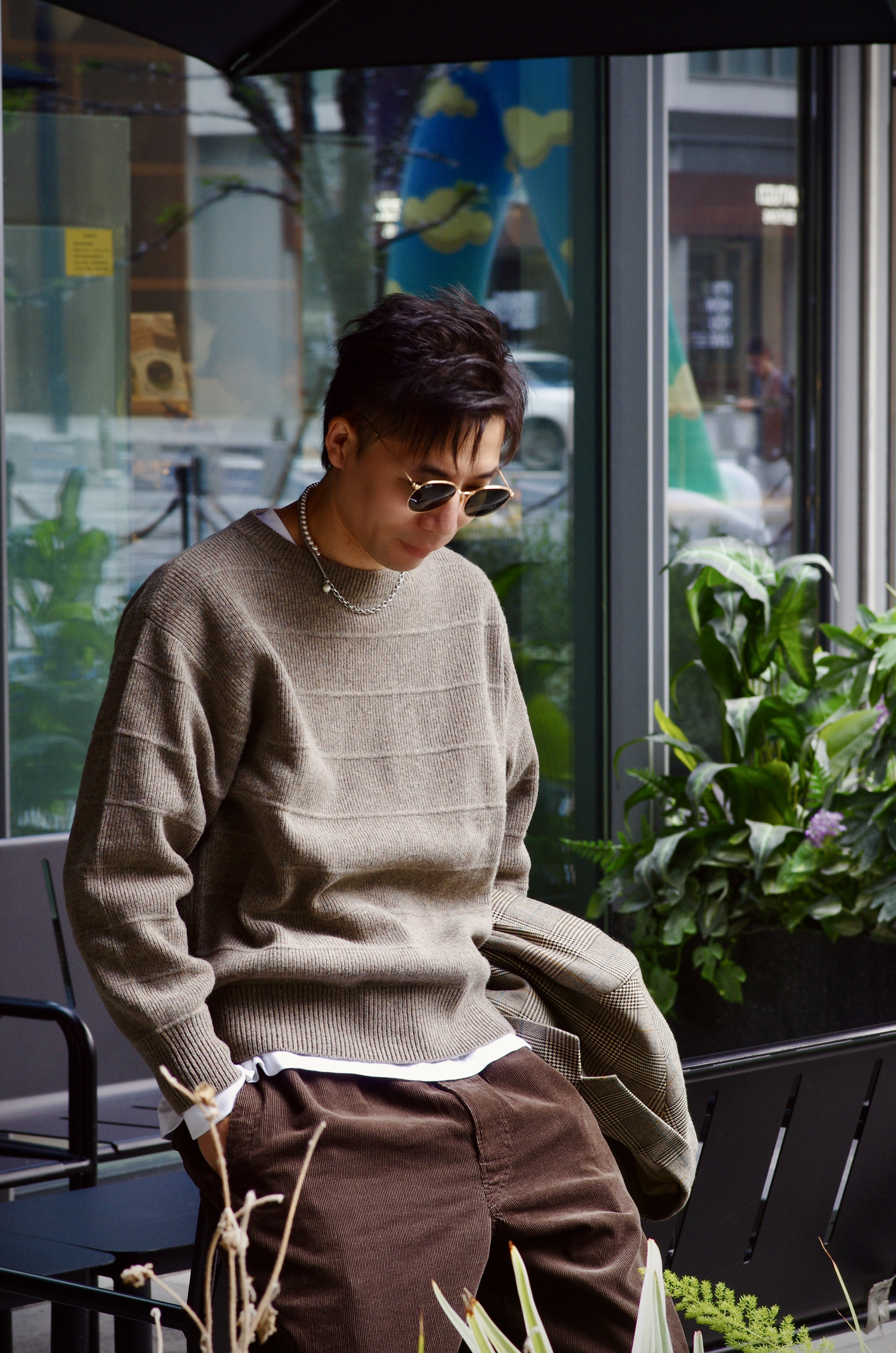 用Uniqlo U系列穿点柔性美式