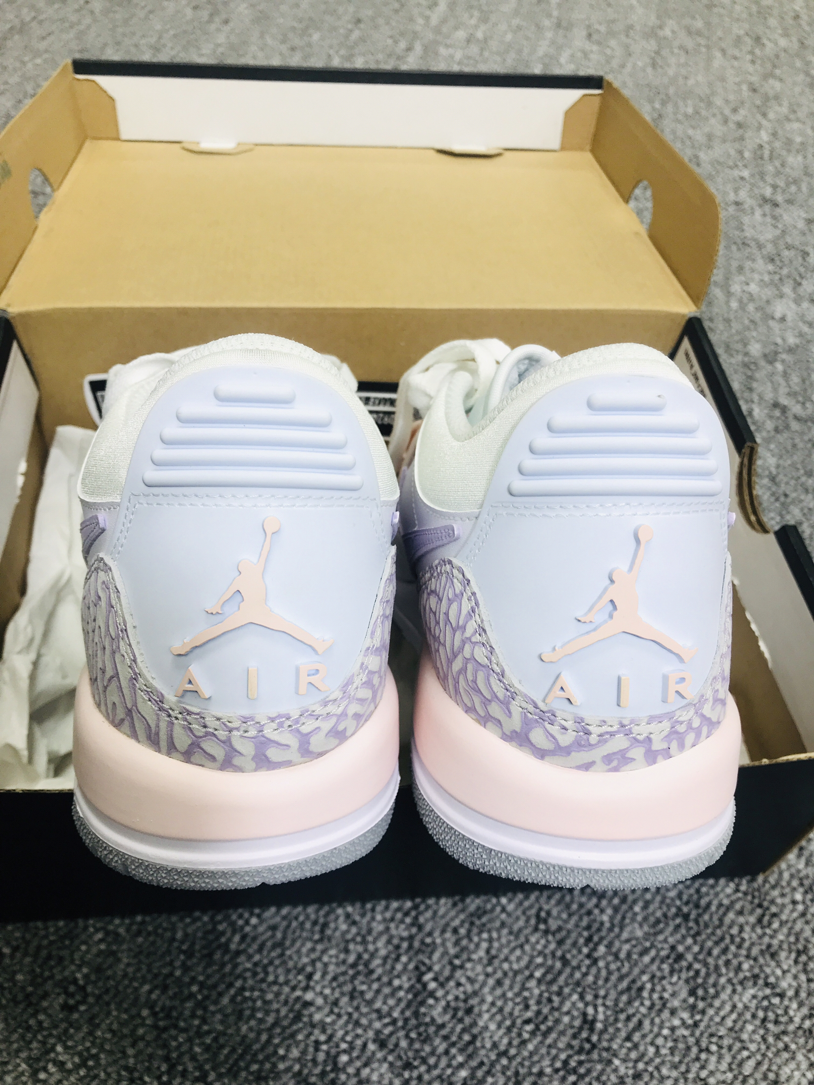 耐克AJ312粉紫,学生党的冬日穿搭