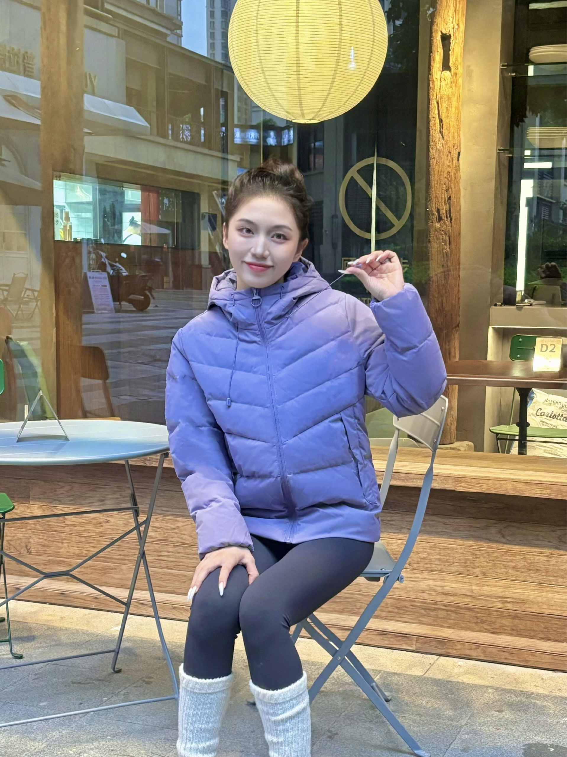 今天素紫色💜系