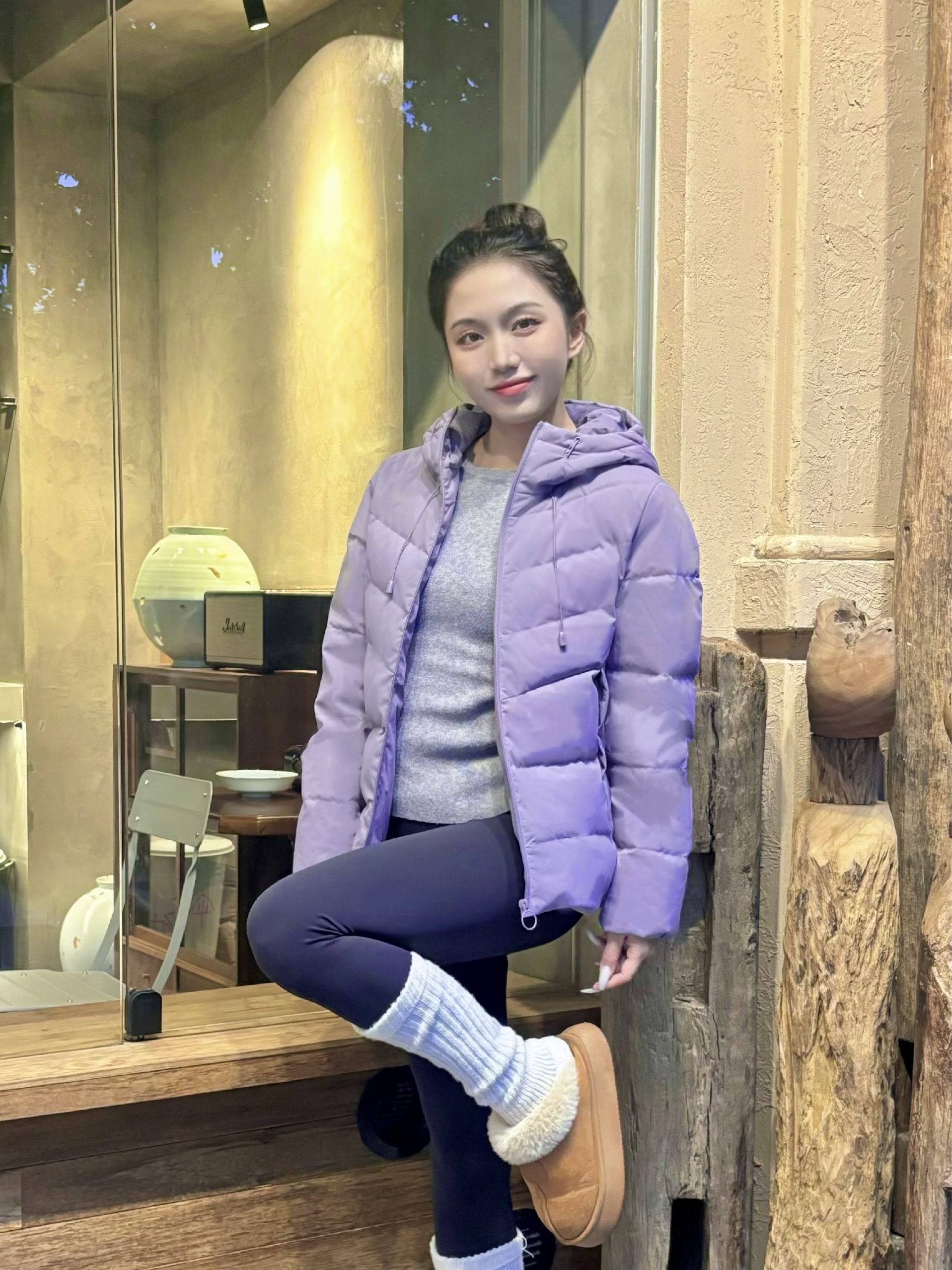 今天素紫色💜系