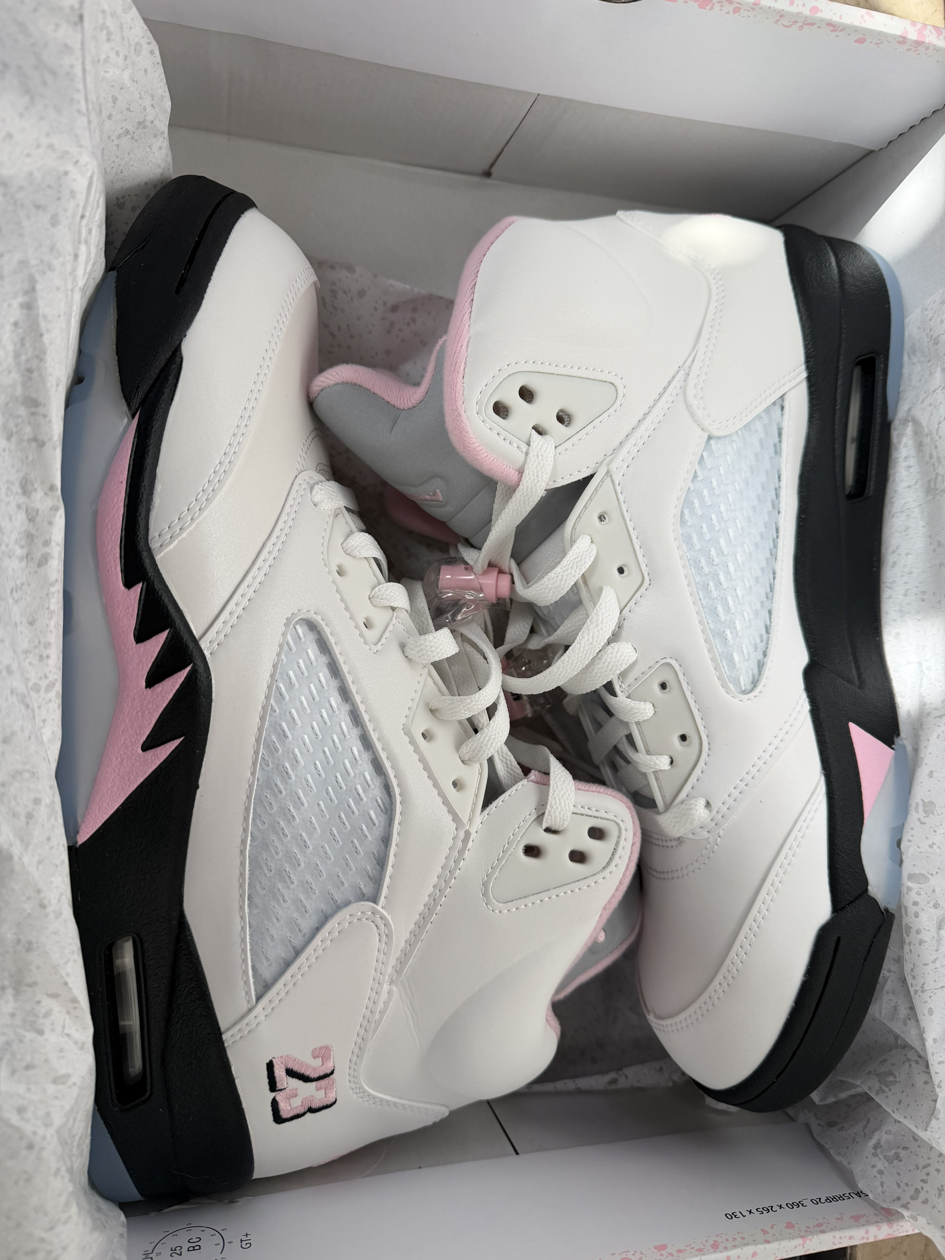 【jordan5 35周年 樱花粉 3M反光开箱】