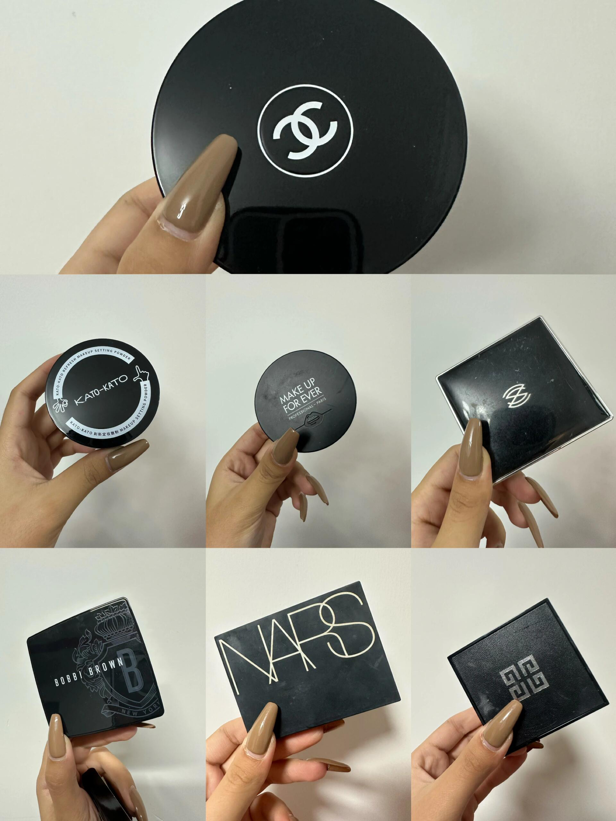 定妆散粉粉饼测评无广