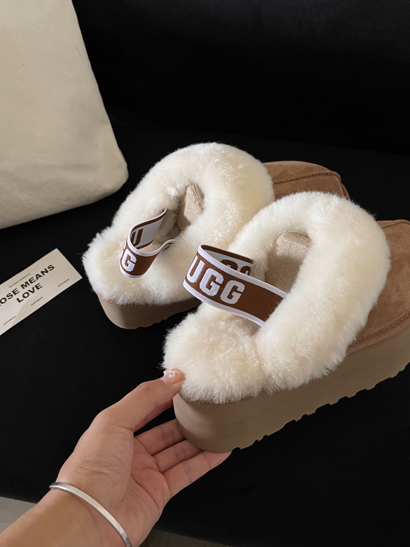 UGG【5cm星拖束带】