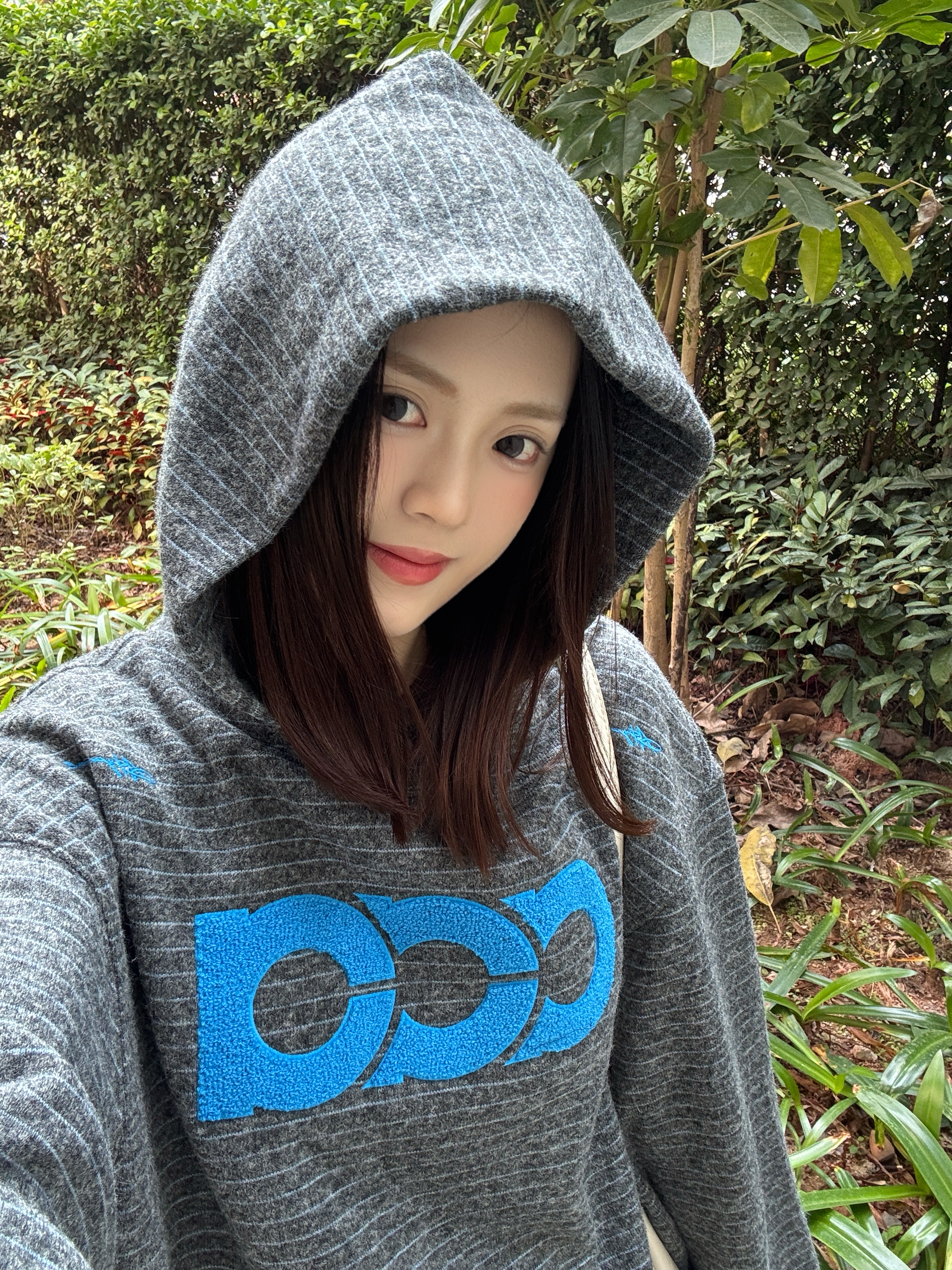 好喜欢我的撞色条纹羊毛卫衣呀！！！