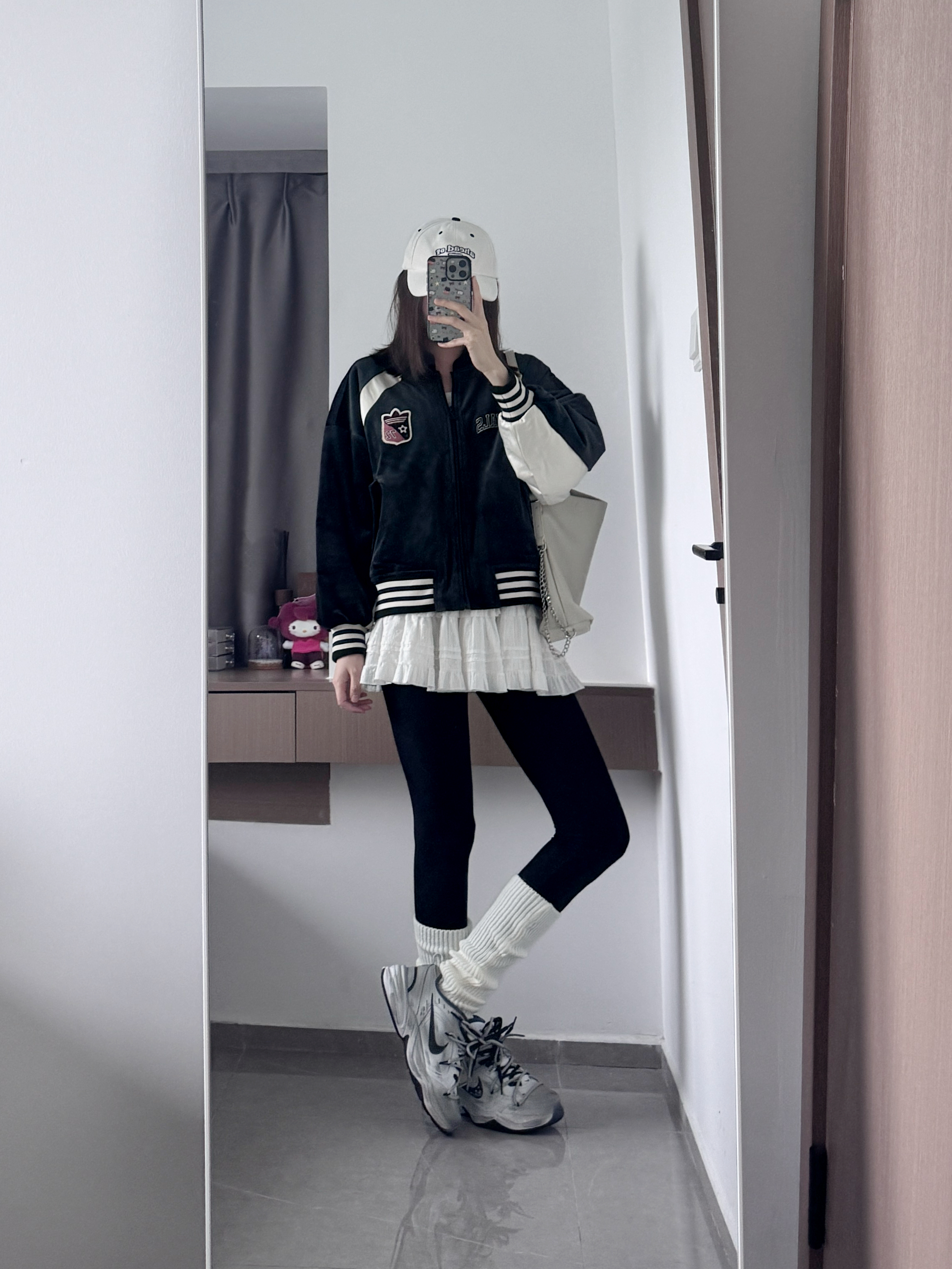 阿迪棉服➕nike定制鞋 秋冬都给我这么穿！！