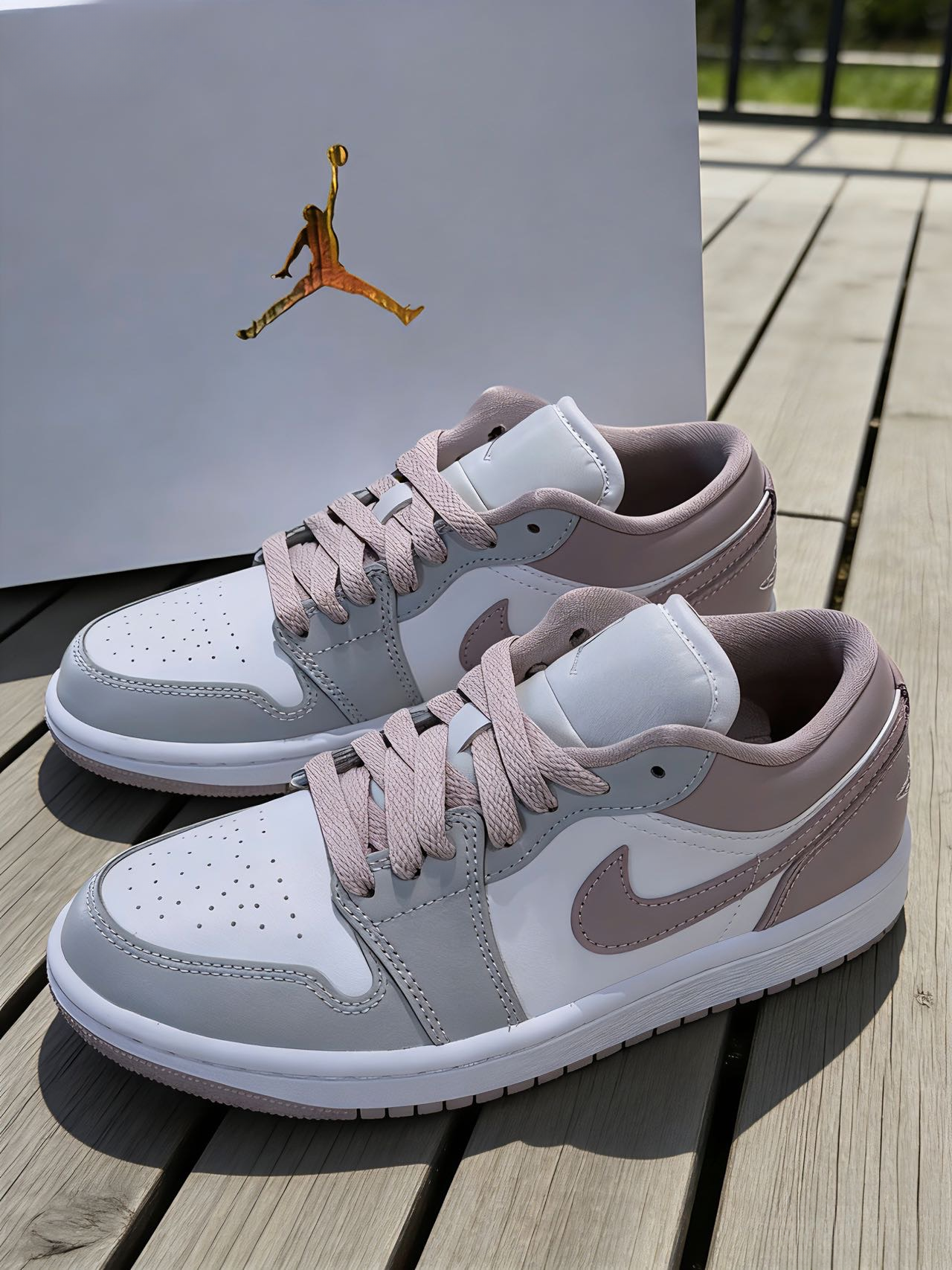 2026情人节本命鞋💓粉白AJ1低帮甜度拉满