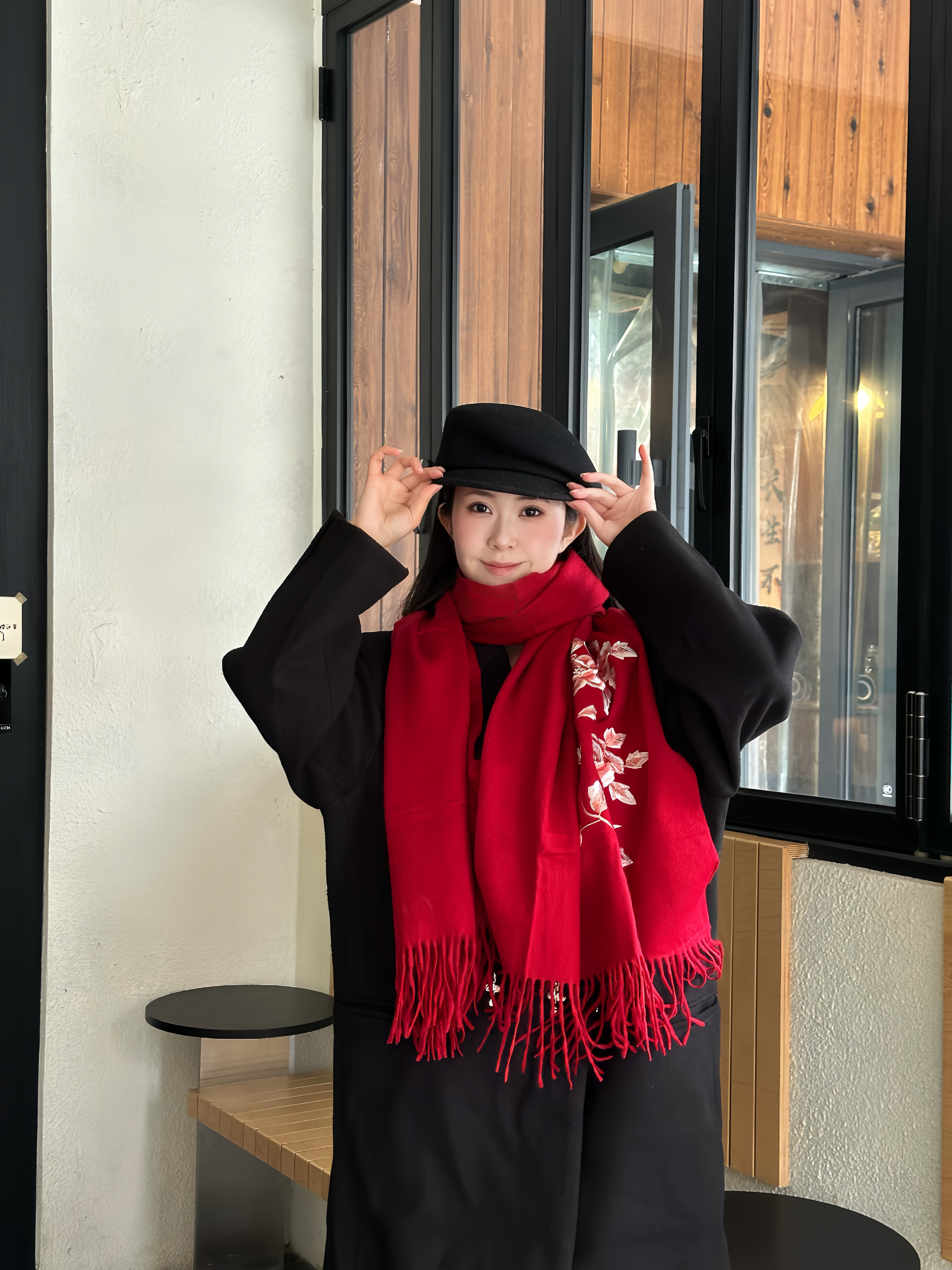 ✨海派国风红围巾|过年送妈妈送女友都超有面!