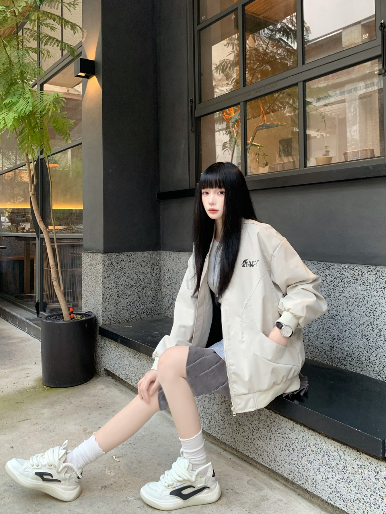 情人节松弛休闲出街