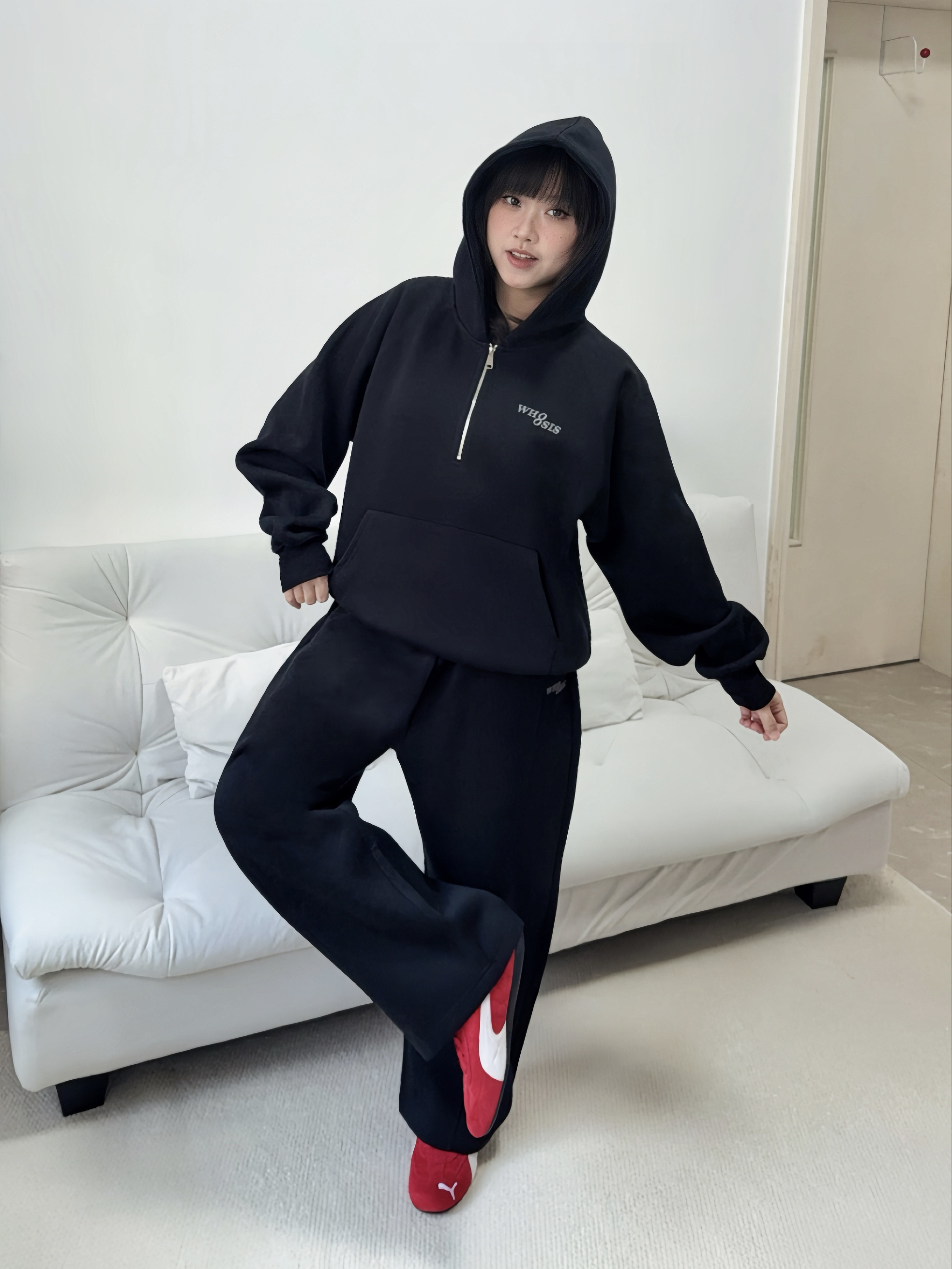 人设穿搭法🧷今天是美式街头风girl🕹️卫衣穿搭手拿把掐