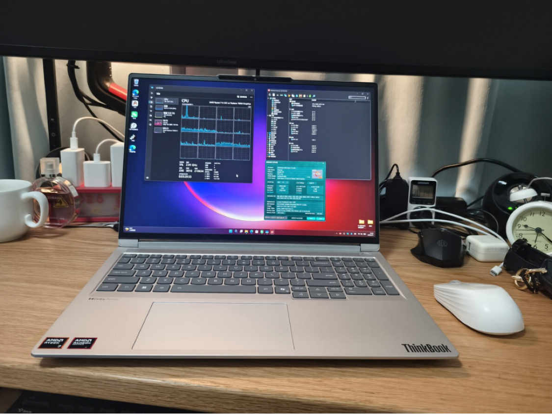 ThinkBook 16+ 锐龙版｜商务大屏轻薄本💻