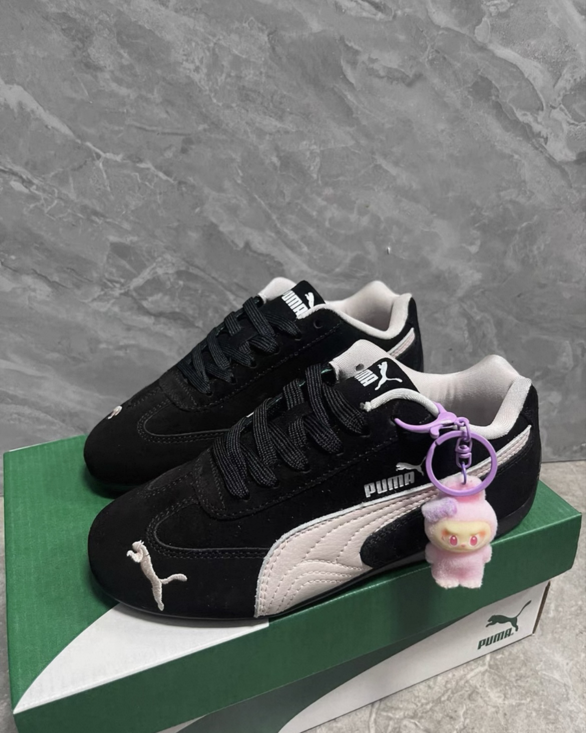 黑粉Puma赛车鞋|开学甜酷风直接焊在脚上✨