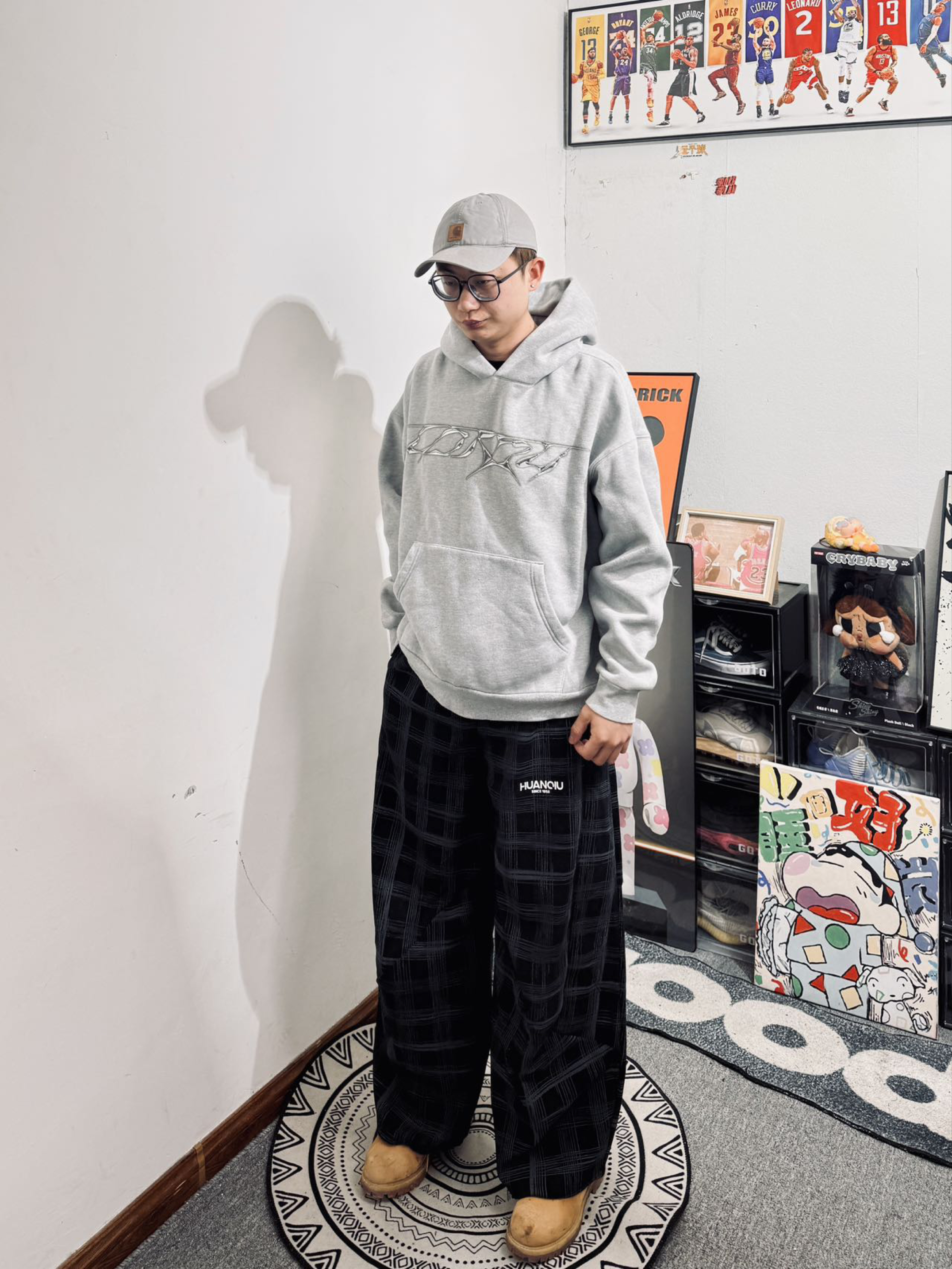 降温天的美式松弛感｜178/140男生这样穿 舒服又出片呢～