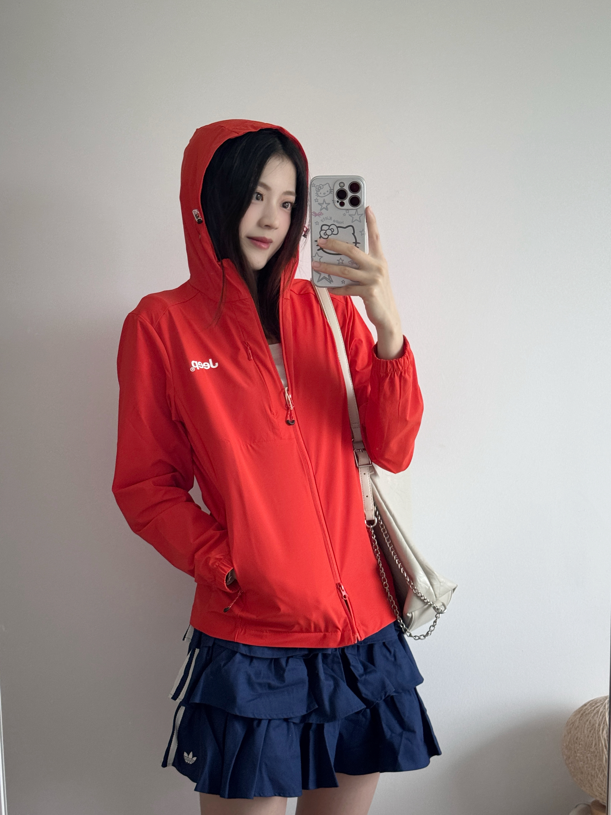 不费力美女的防晒穿搭~