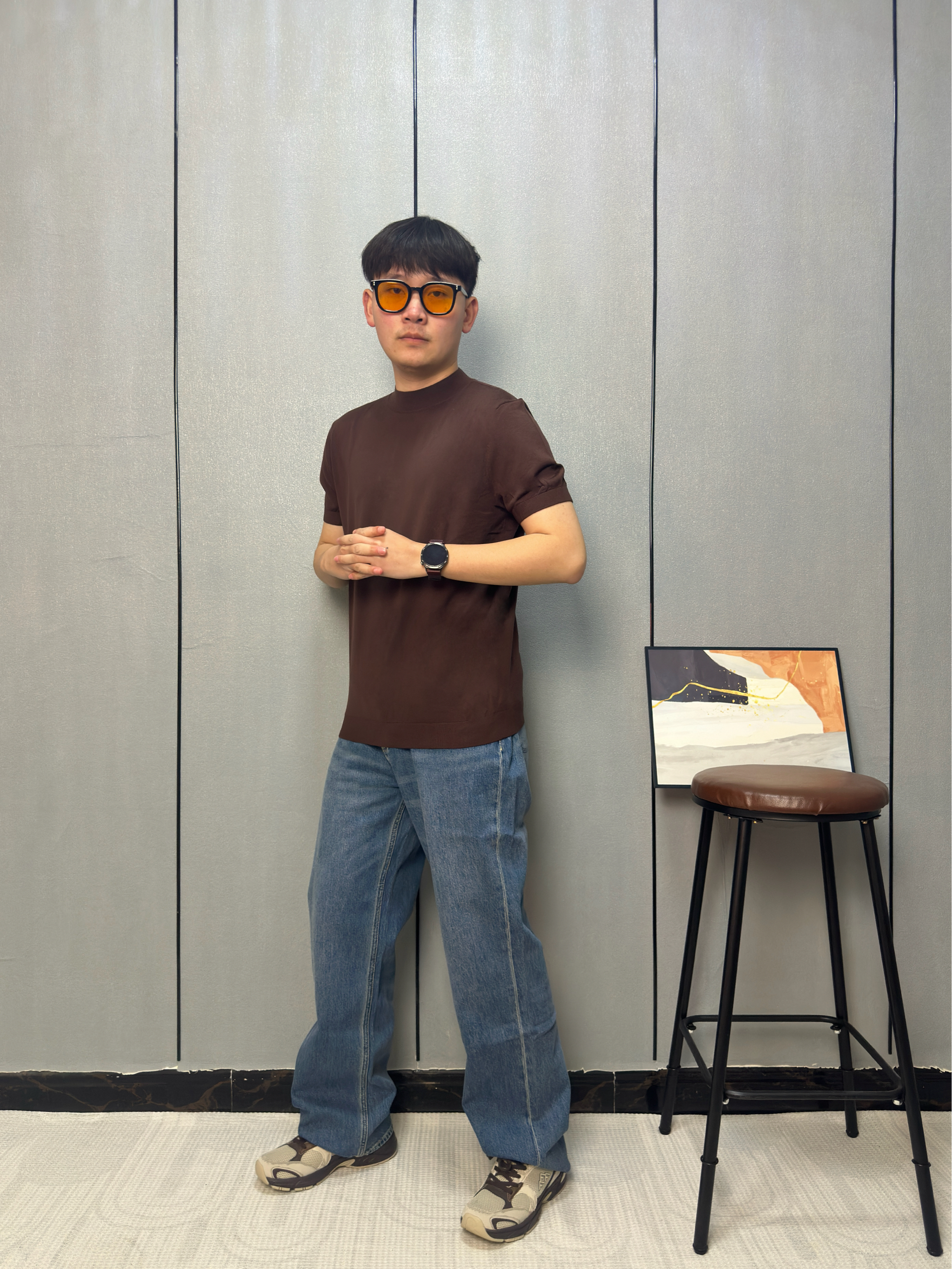 老钱风的松弛感，从羊毛短袖开始