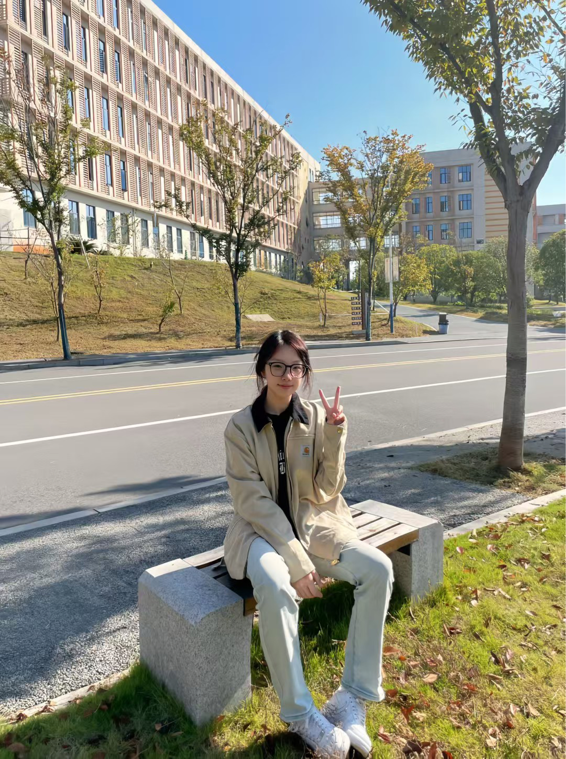 校园日常松弛感穿搭分享