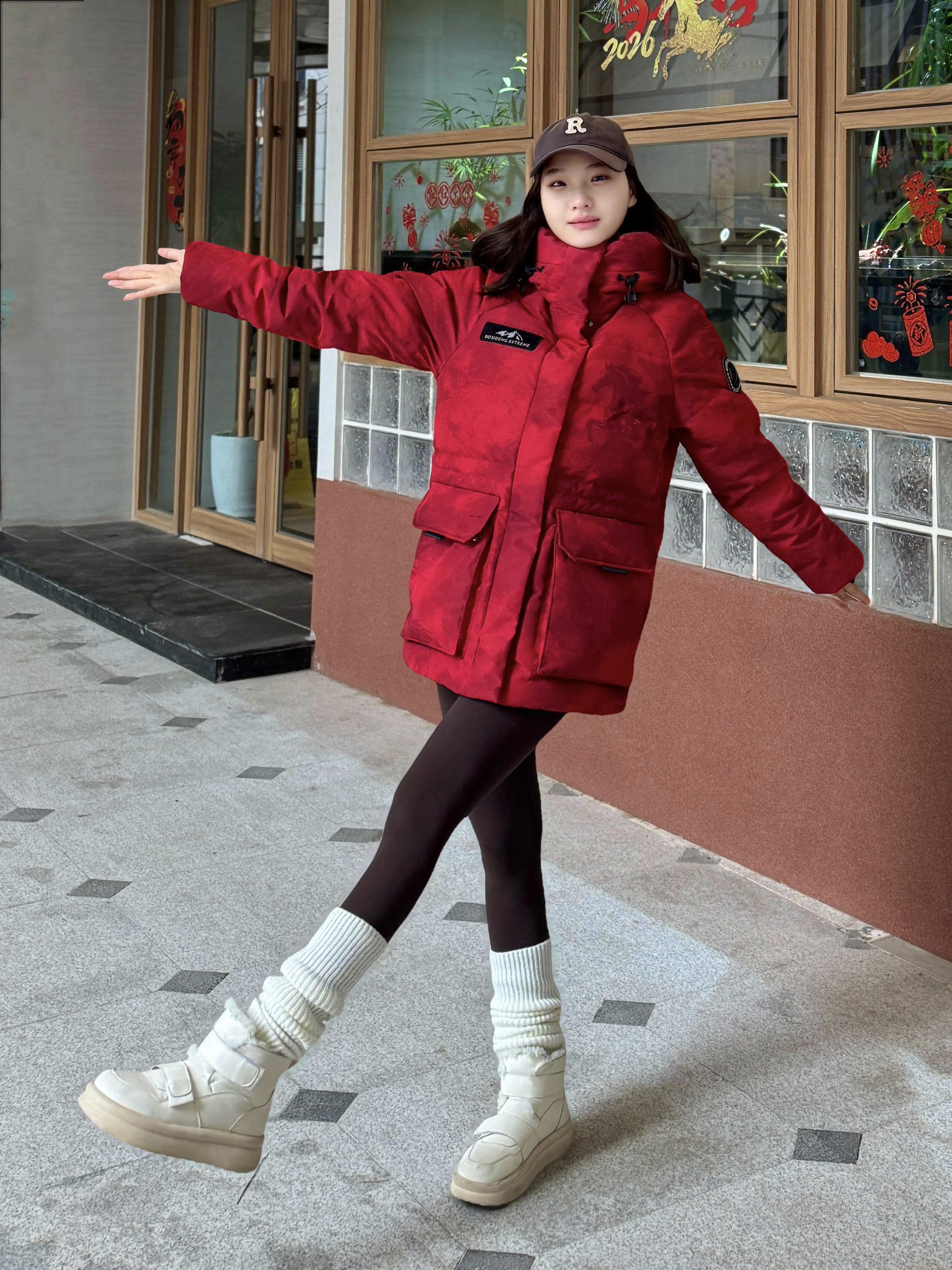 马年限定波司登羽绒服 好喜欢～