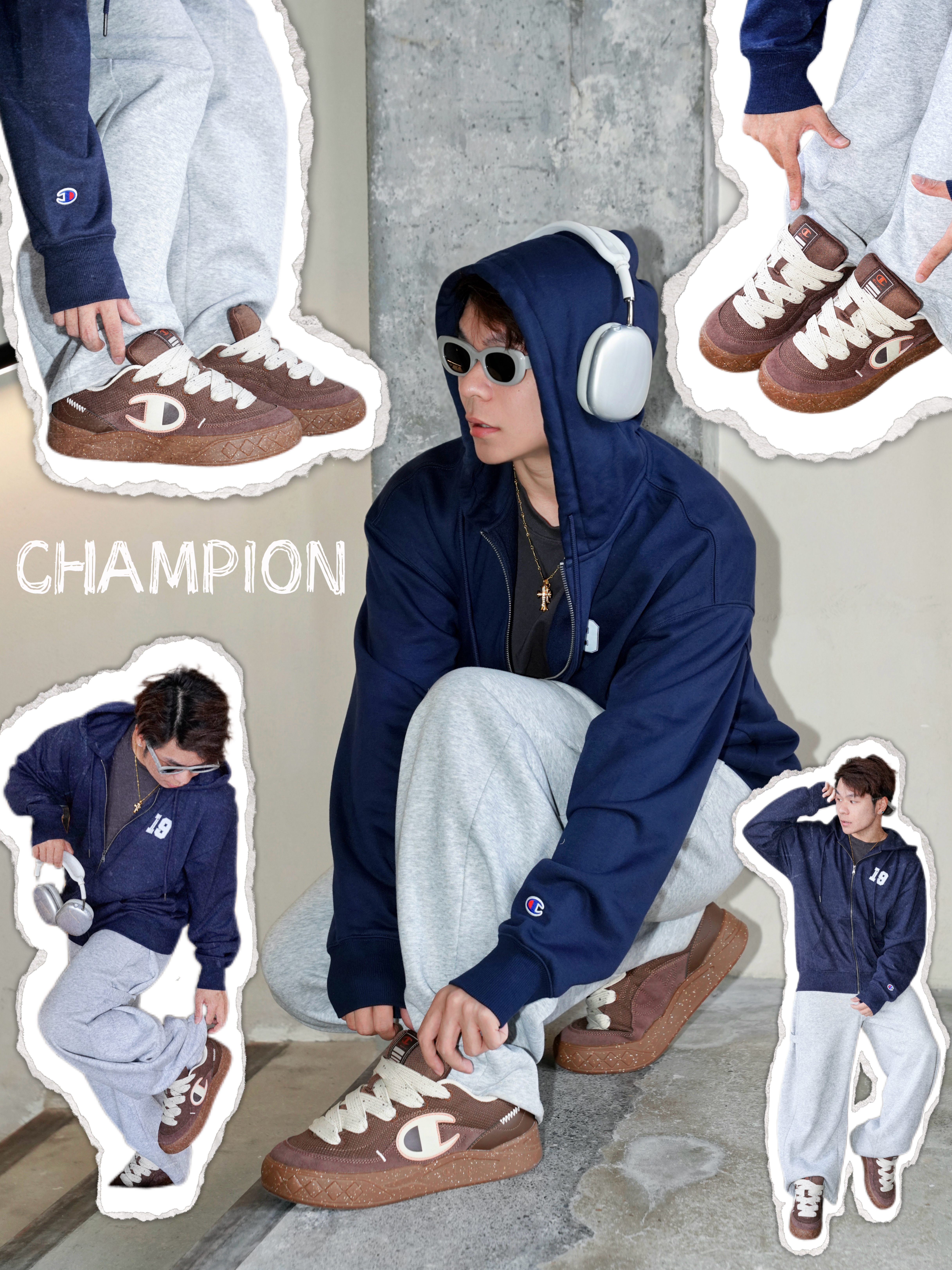 Champion26款把春日松弛具象化,被美式慵懒风治愈了