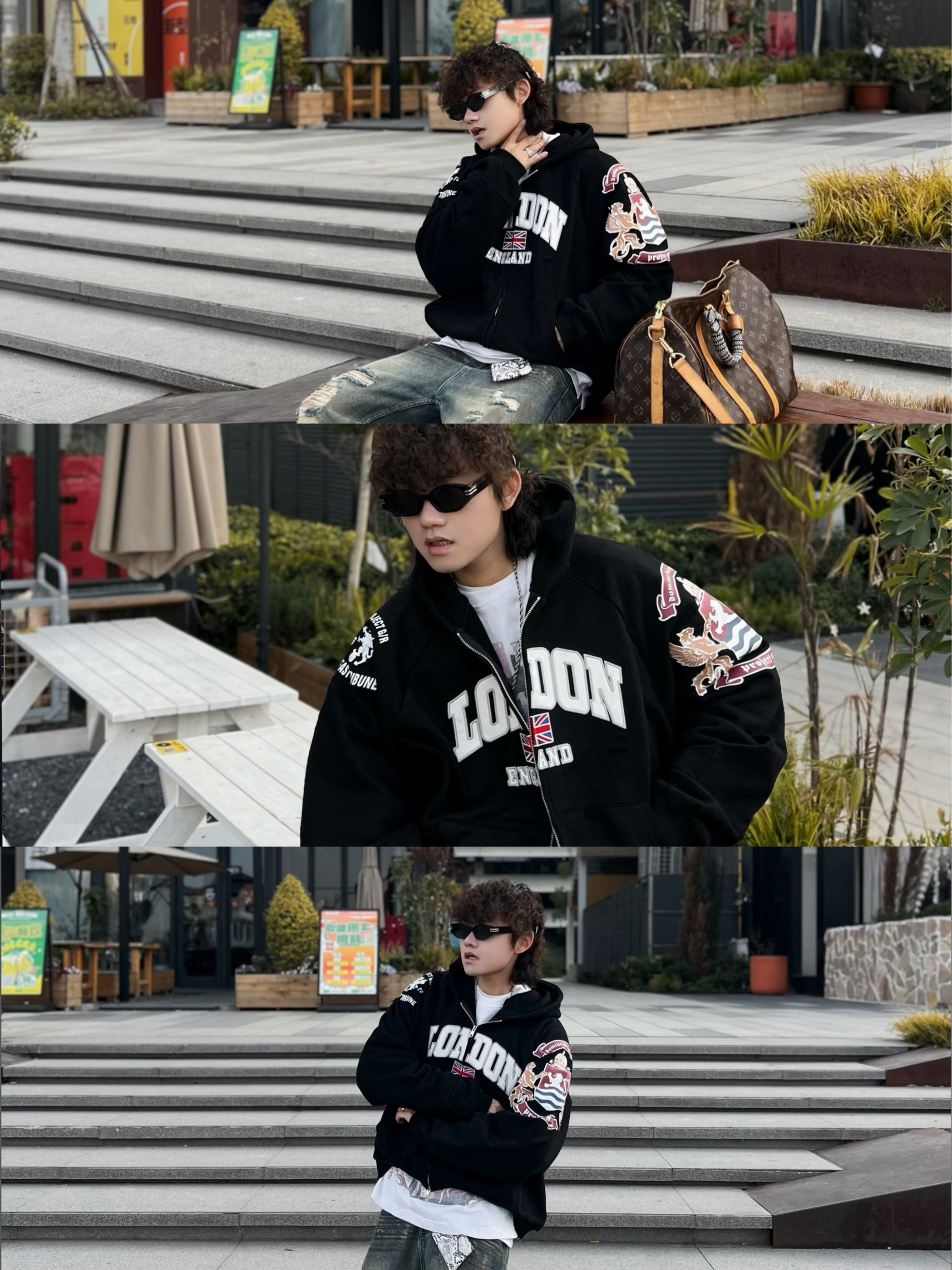 OOTD | 早春就爱这种又懒又拽的街头感🖤