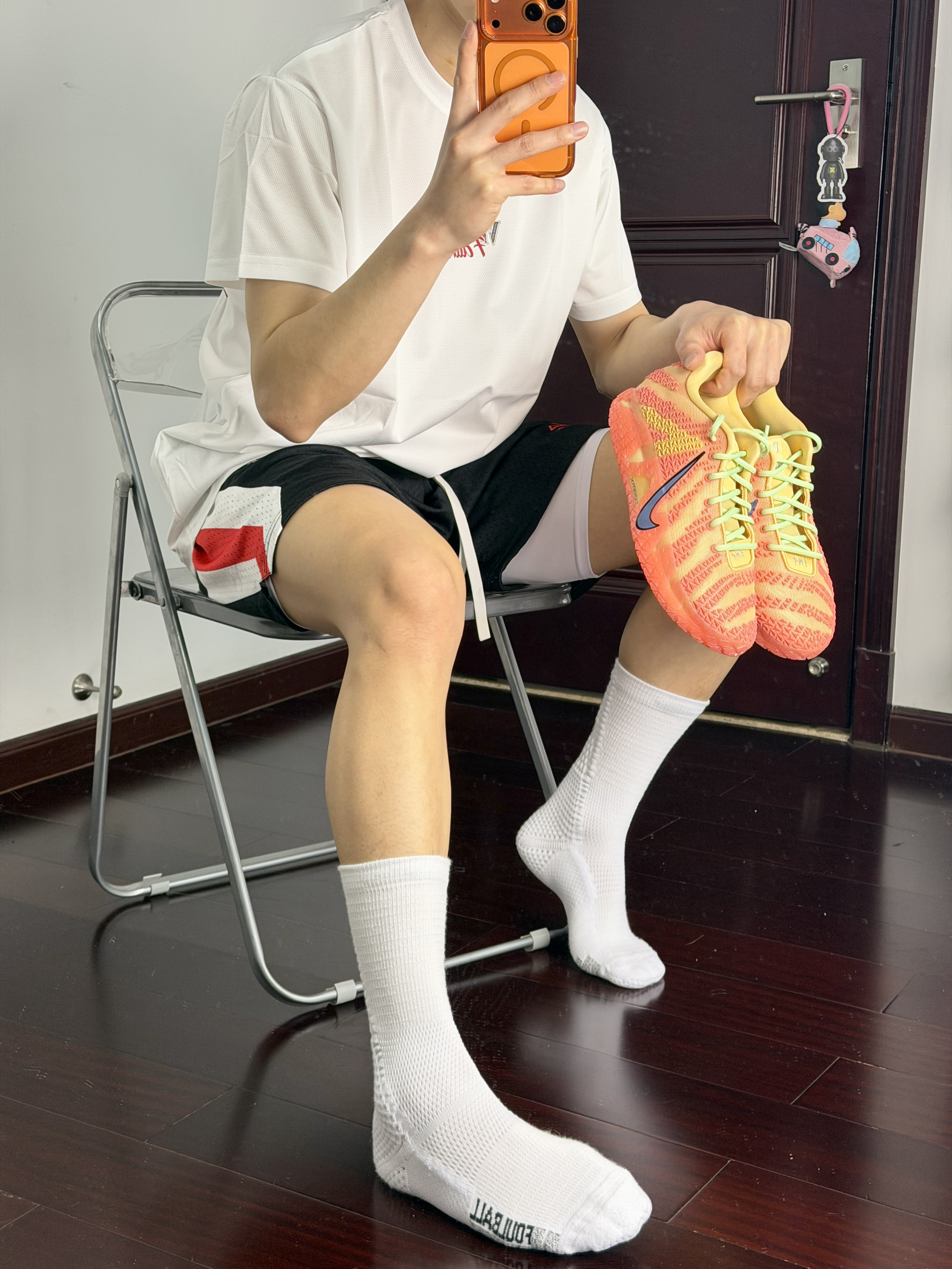 谁说这双ja3橙色不帅我第一个站出来反对