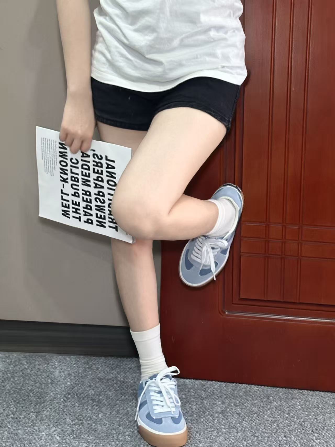 谁懂啊！这双冰蓝德训鞋直接焊在脚上了😭