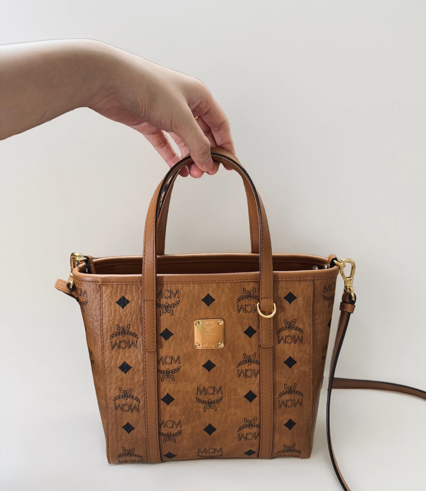 谁背谁好看的MCM菜篮子，太喜欢了🥰