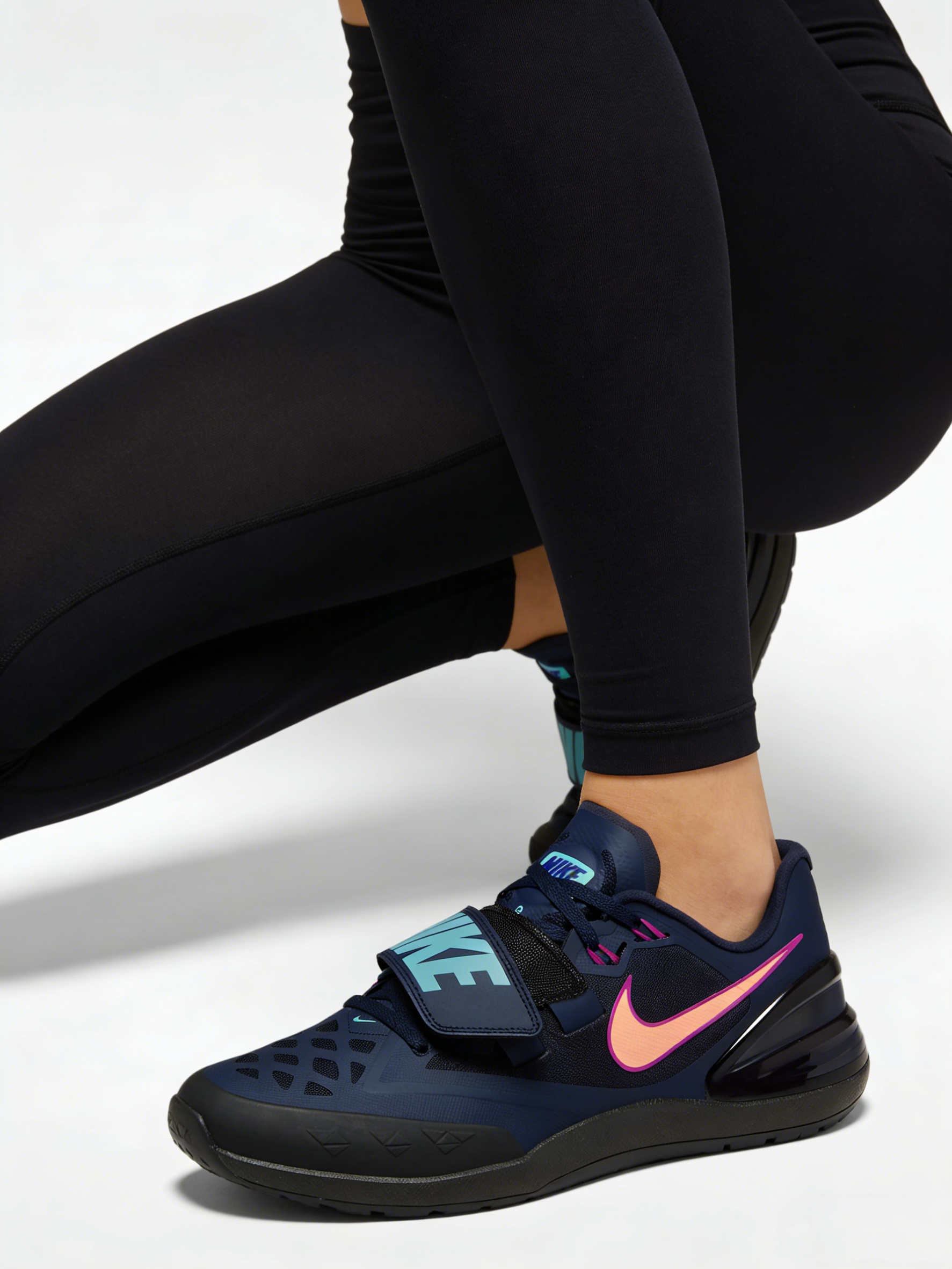 深蓝百搭配色 Nike Zoom Rotational 6 专业投掷训练鞋 稳定防滑 尺码建议收藏