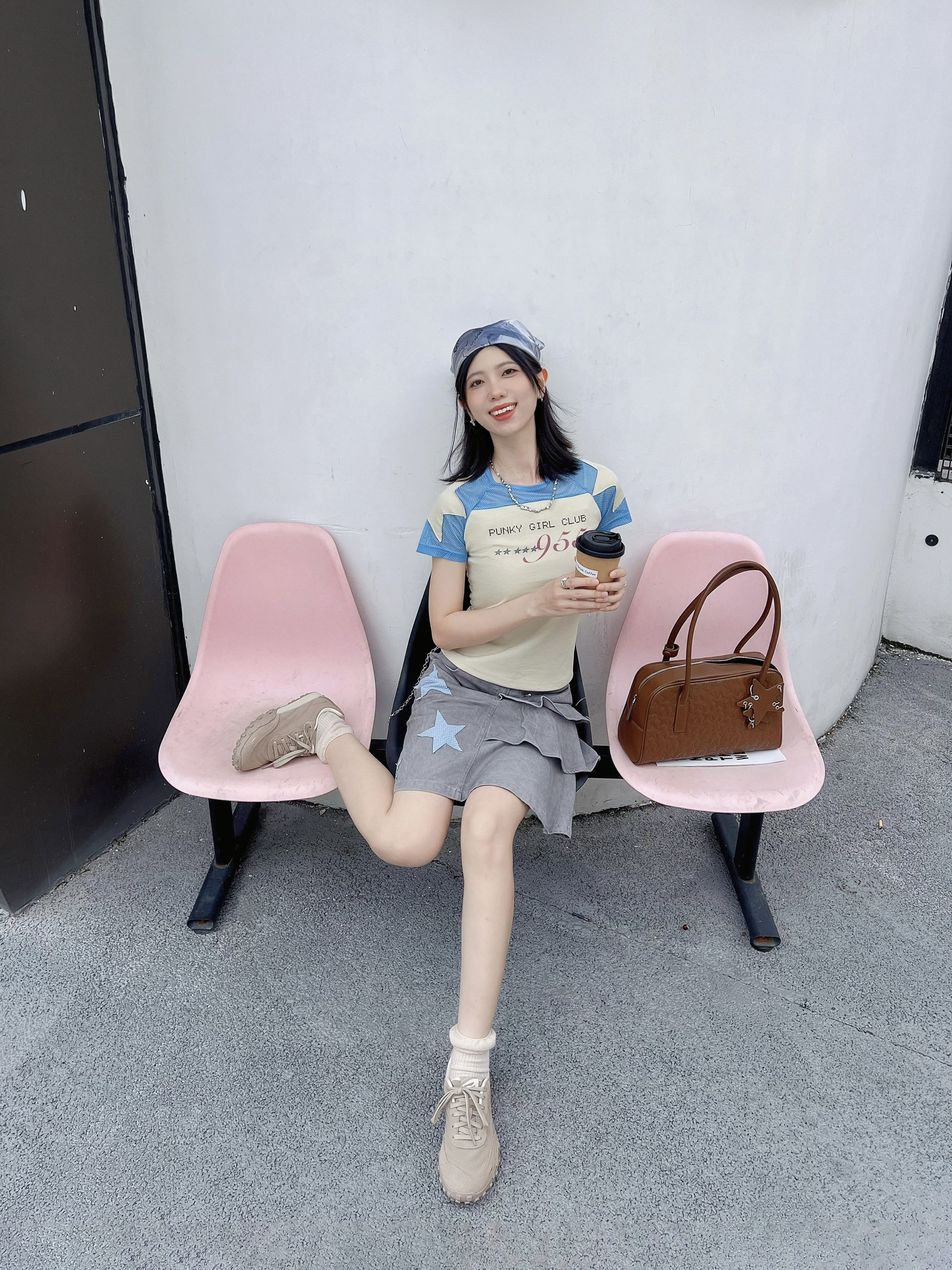 韩系复古菲林girl⚾️时尚感还得是薄底鞋