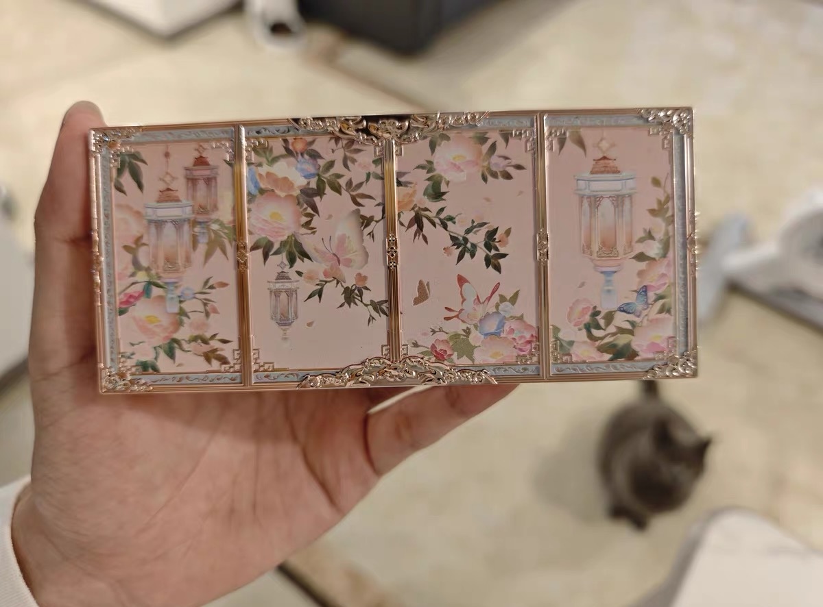 花知晓蝴蝶云肩修容盘