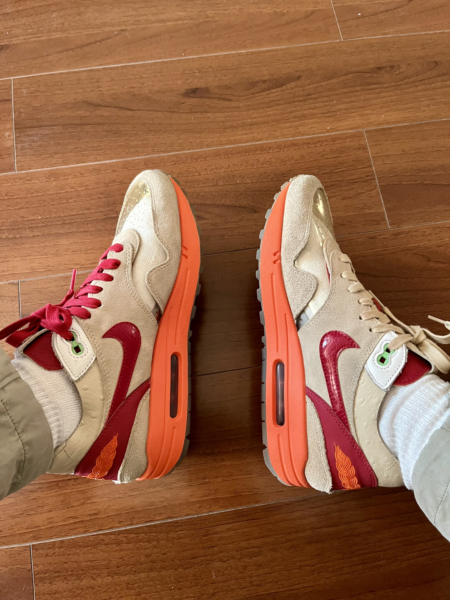 Nike air max 1 CLOT 死亡之吻