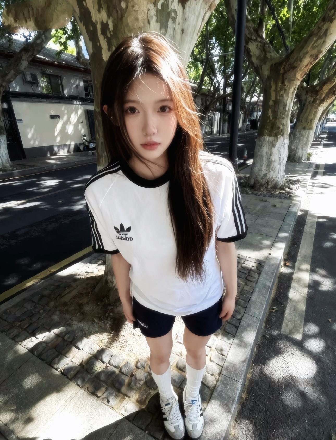 Jennie同款阿迪短袖✅