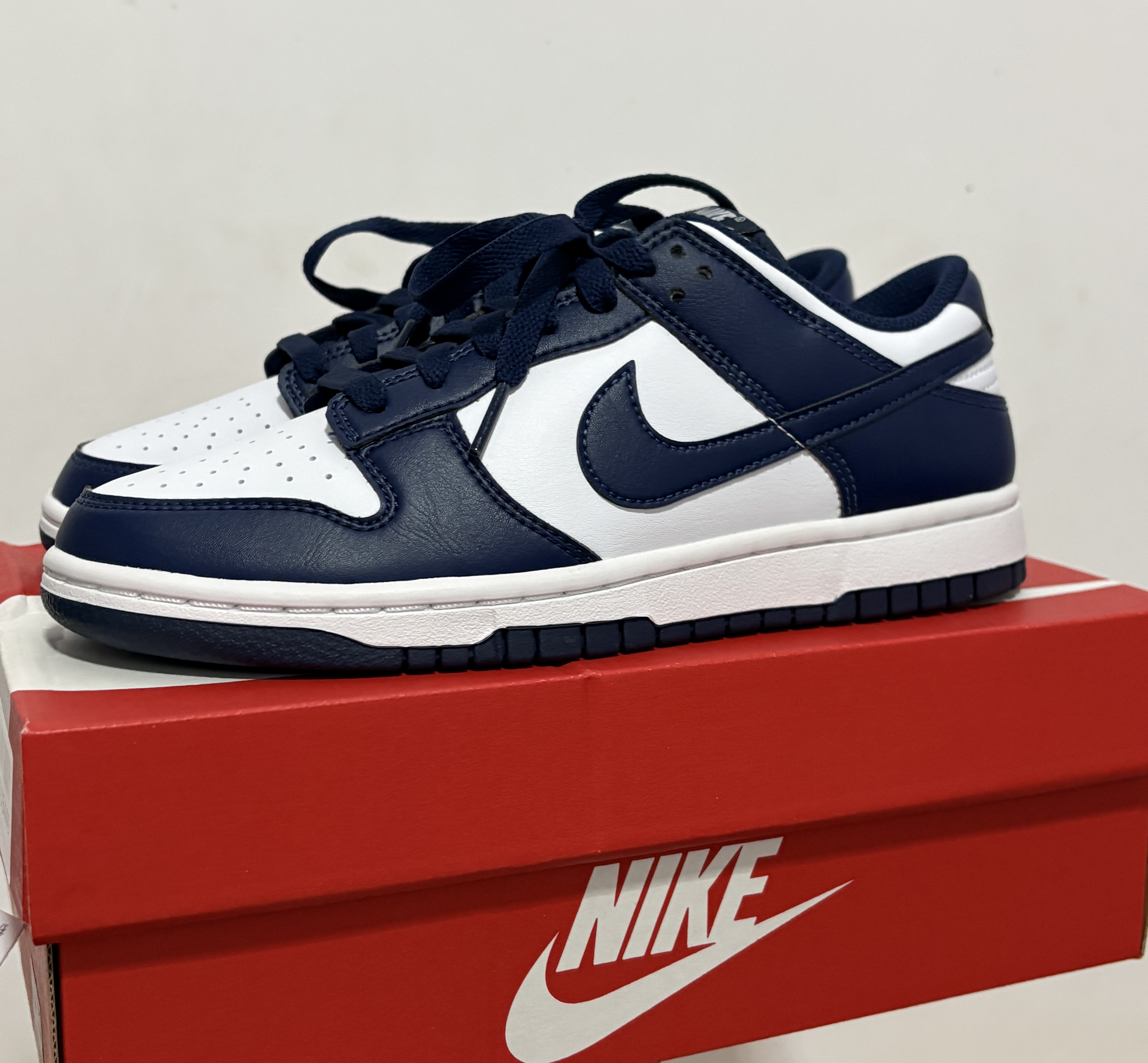 Nike dunk low藏蓝色