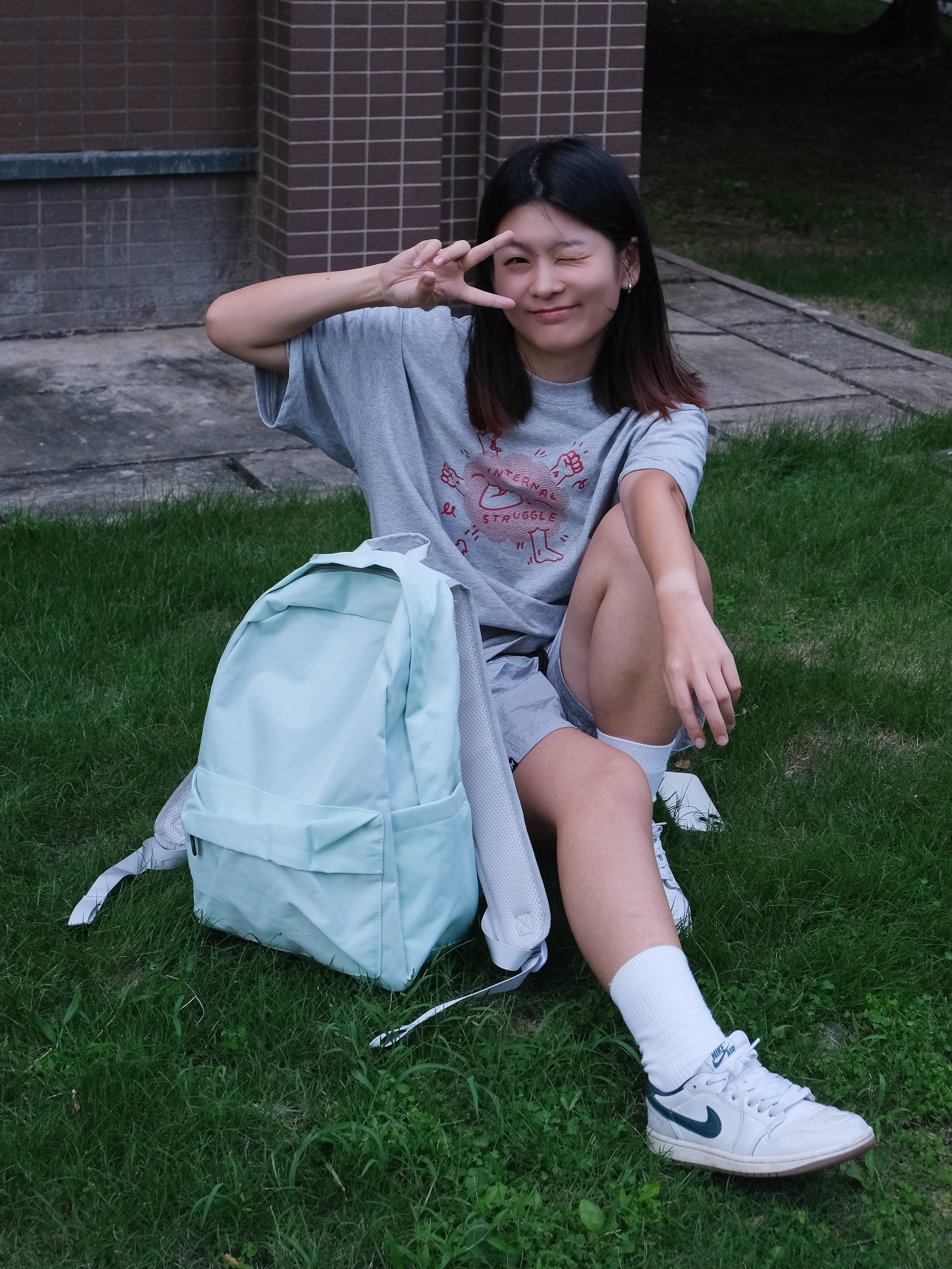 清爽薄荷书包｜日常休闲穿搭氛围感神器
