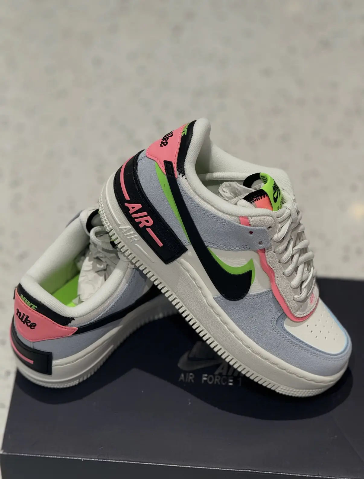 甜酷辣妹本命鞋!AF1马卡龙撞色美到犯规