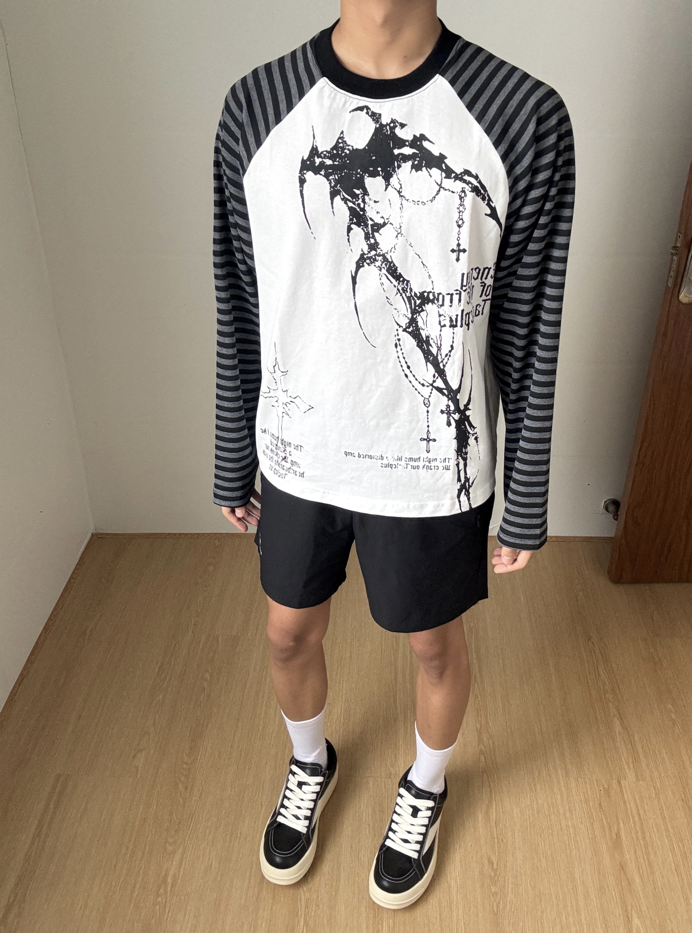 上长下短
