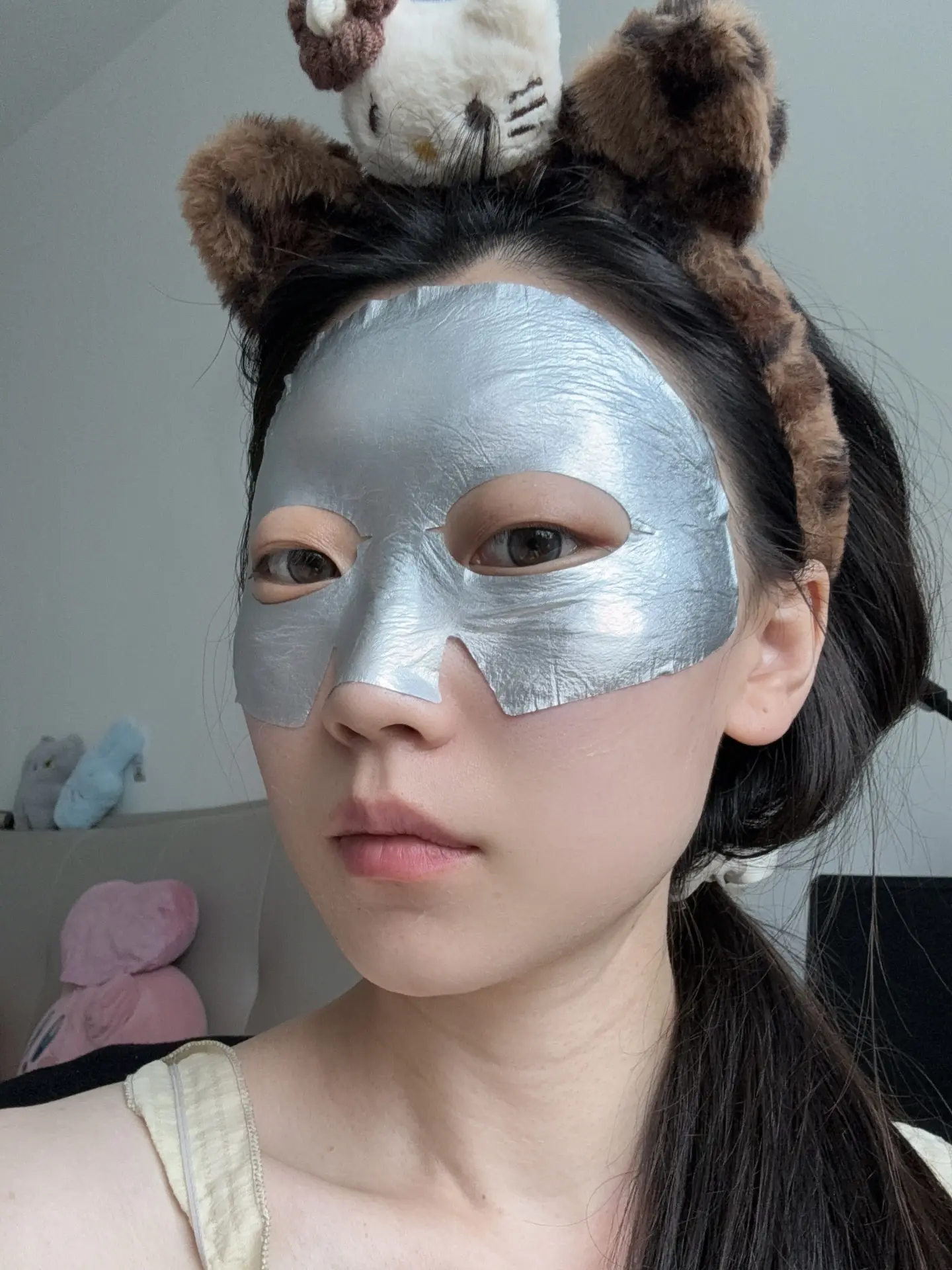 我去…大脸星人的本命抗老乳霜面膜!