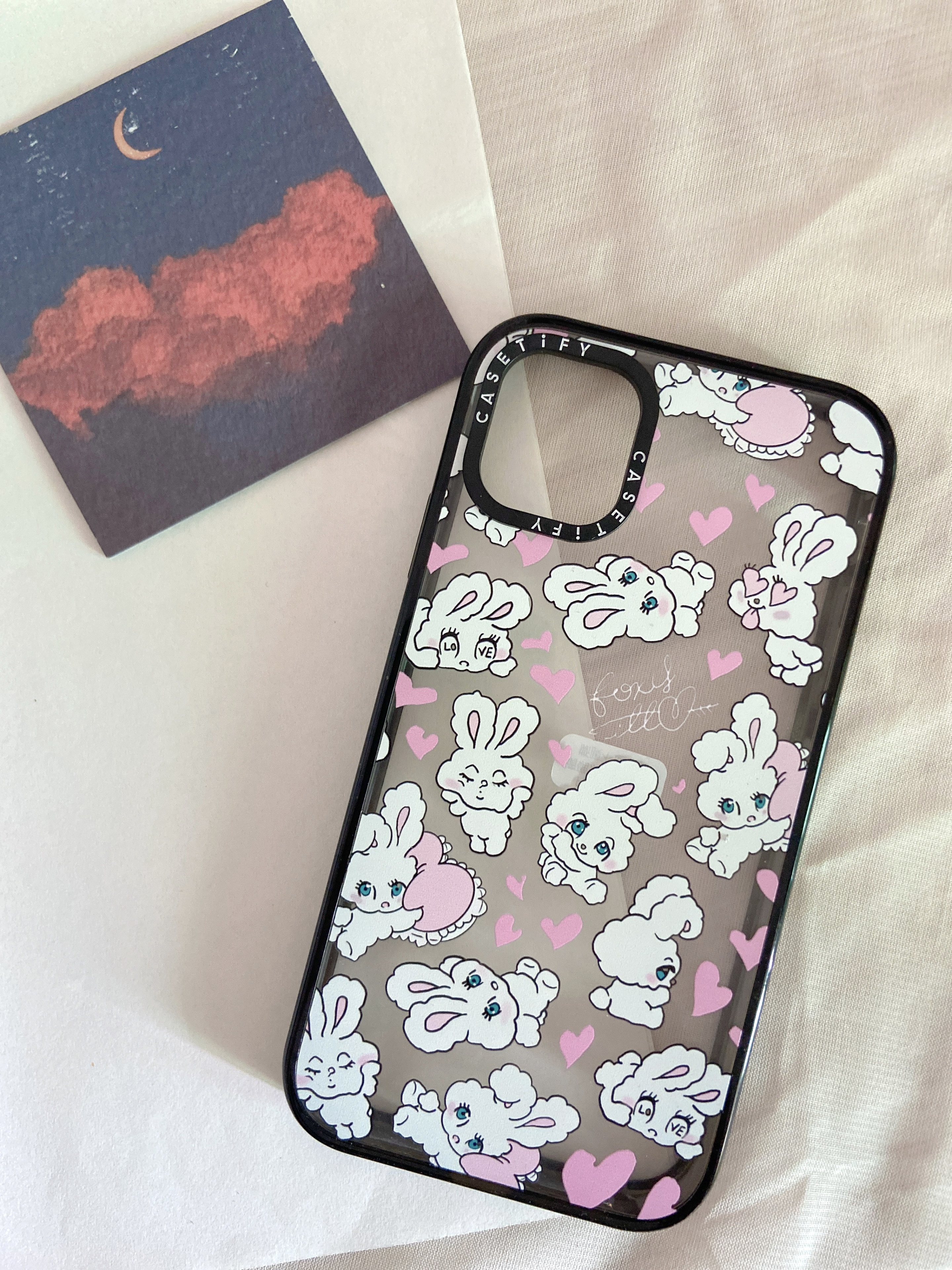 CASETiFY 爱心小兔联名手机壳