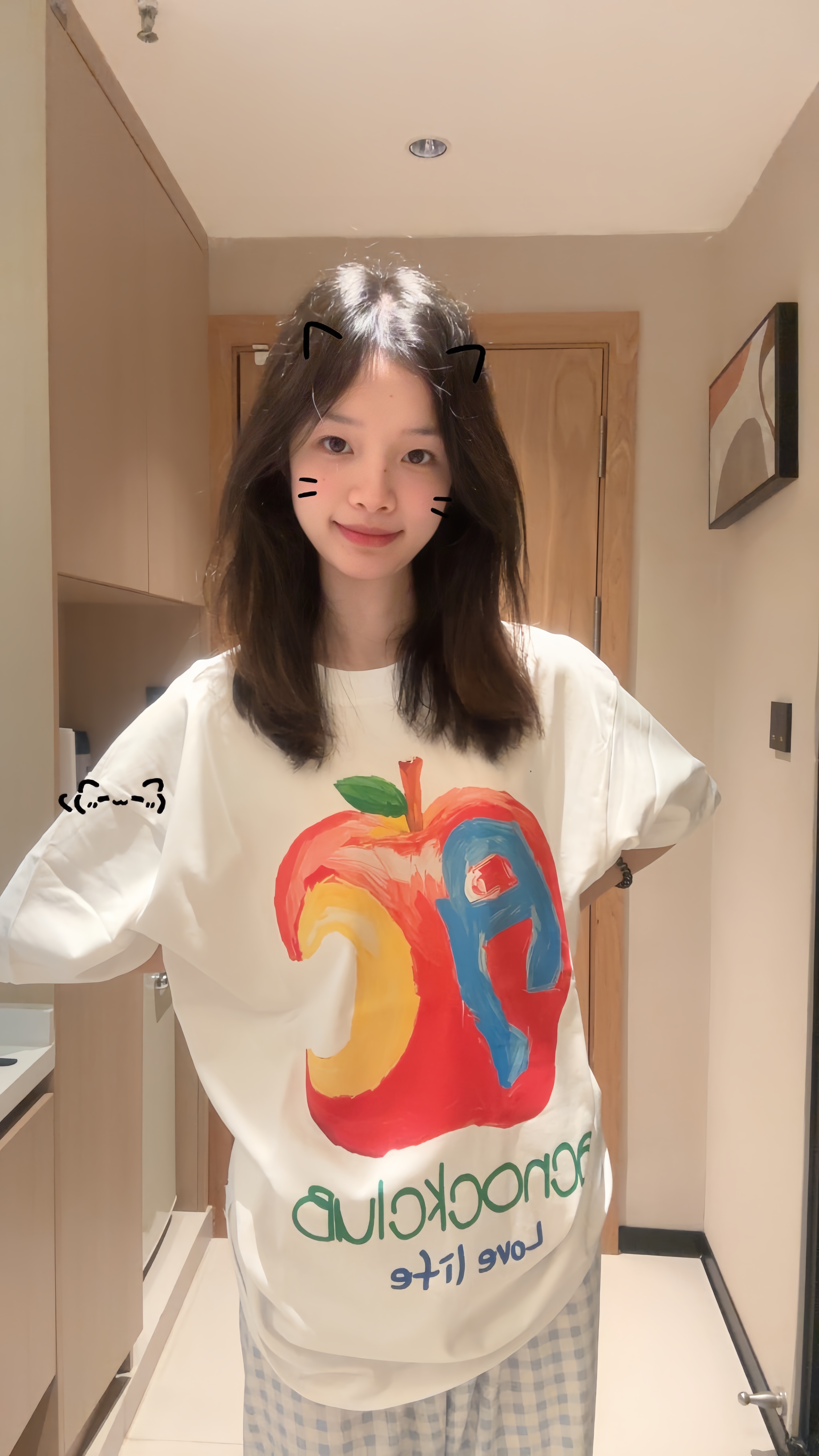 谁穿谁美滴苹果T🍎