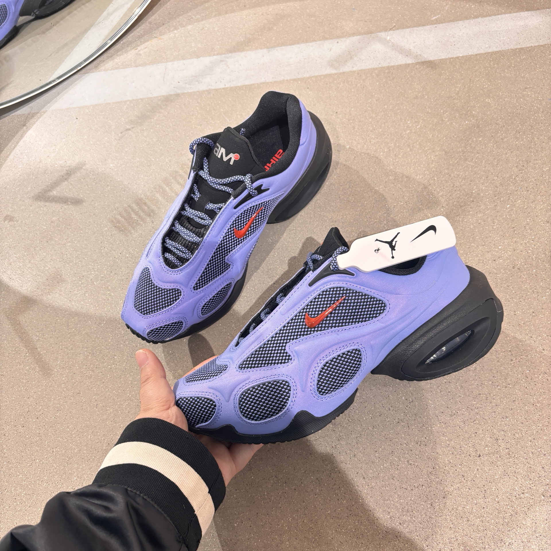 香芋紫炸街神鞋💜Nike异形厚底跑鞋