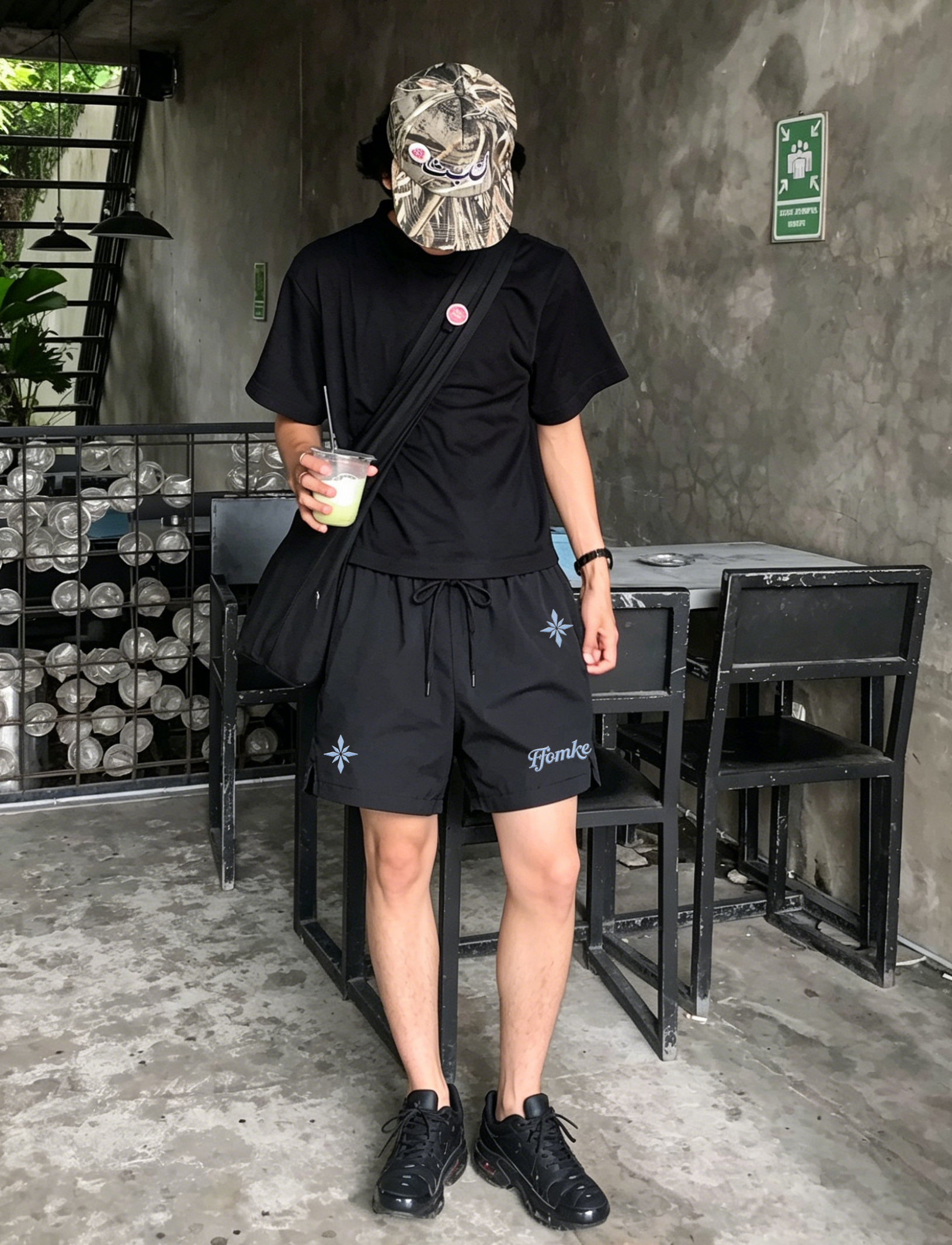 美式复古舒适透气🍃 这条短裤的松弛感，懂的都懂。