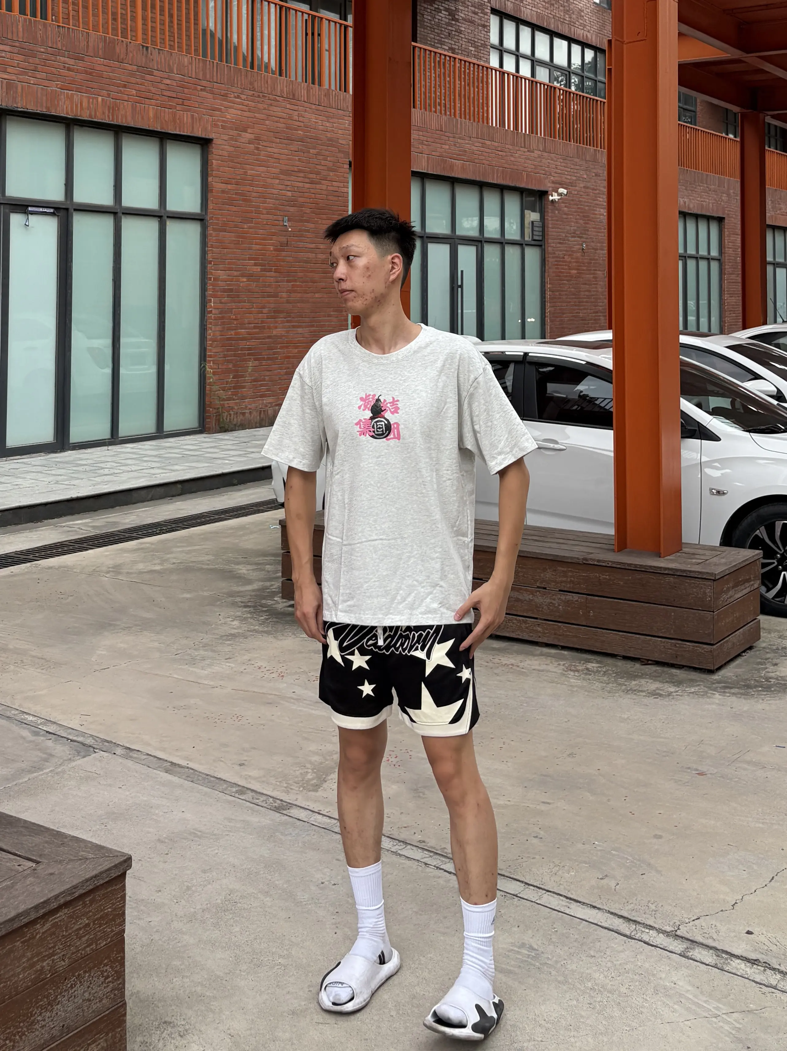 白粉的短袖真的很舒服