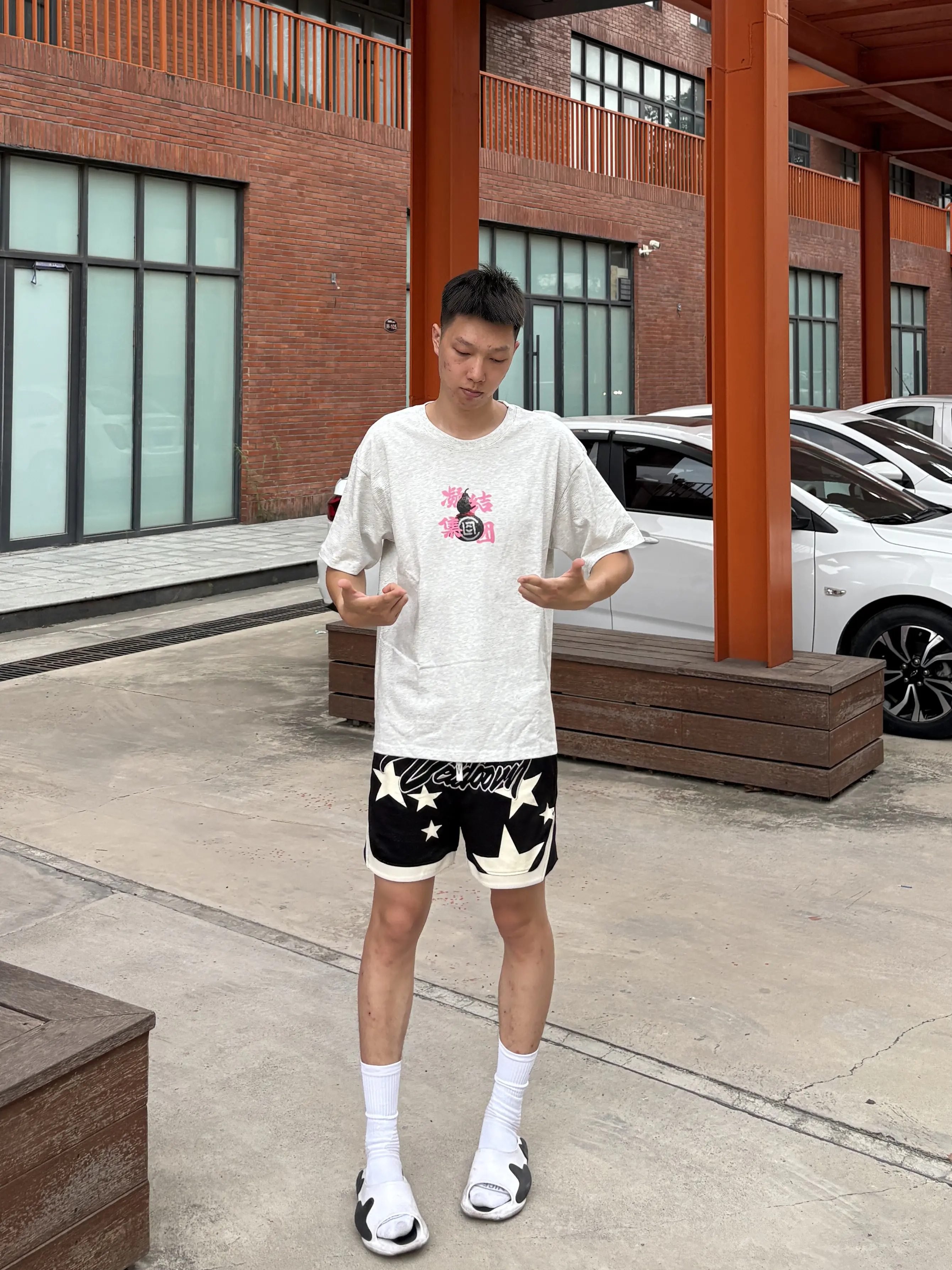 白粉的短袖真的很舒服