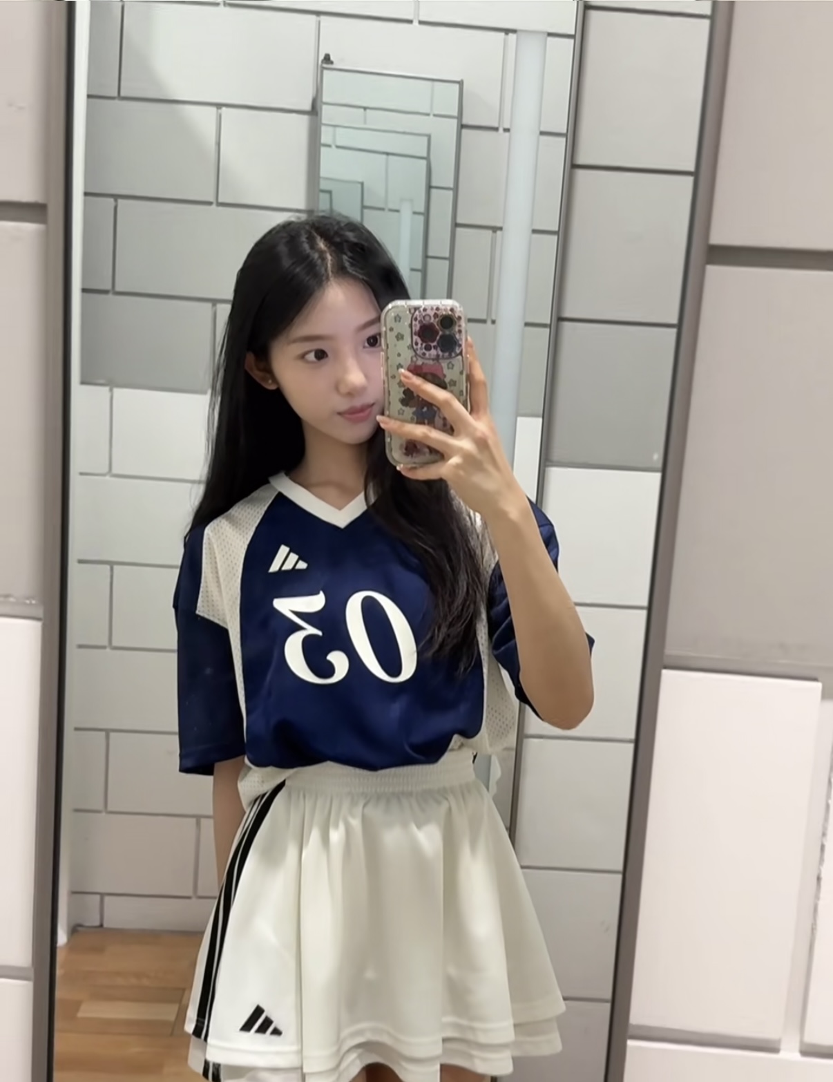 运动风穿搭|球衣也可以很少女✨