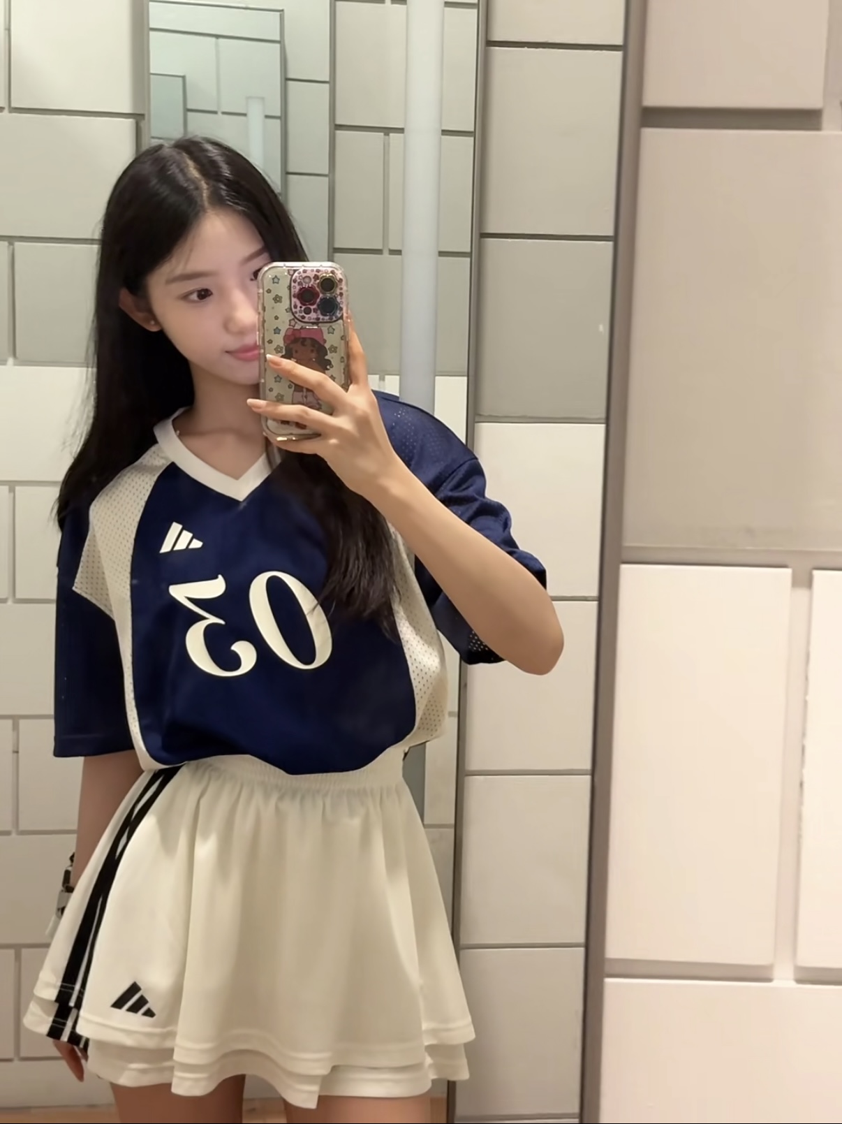 运动风穿搭|球衣也可以很少女✨