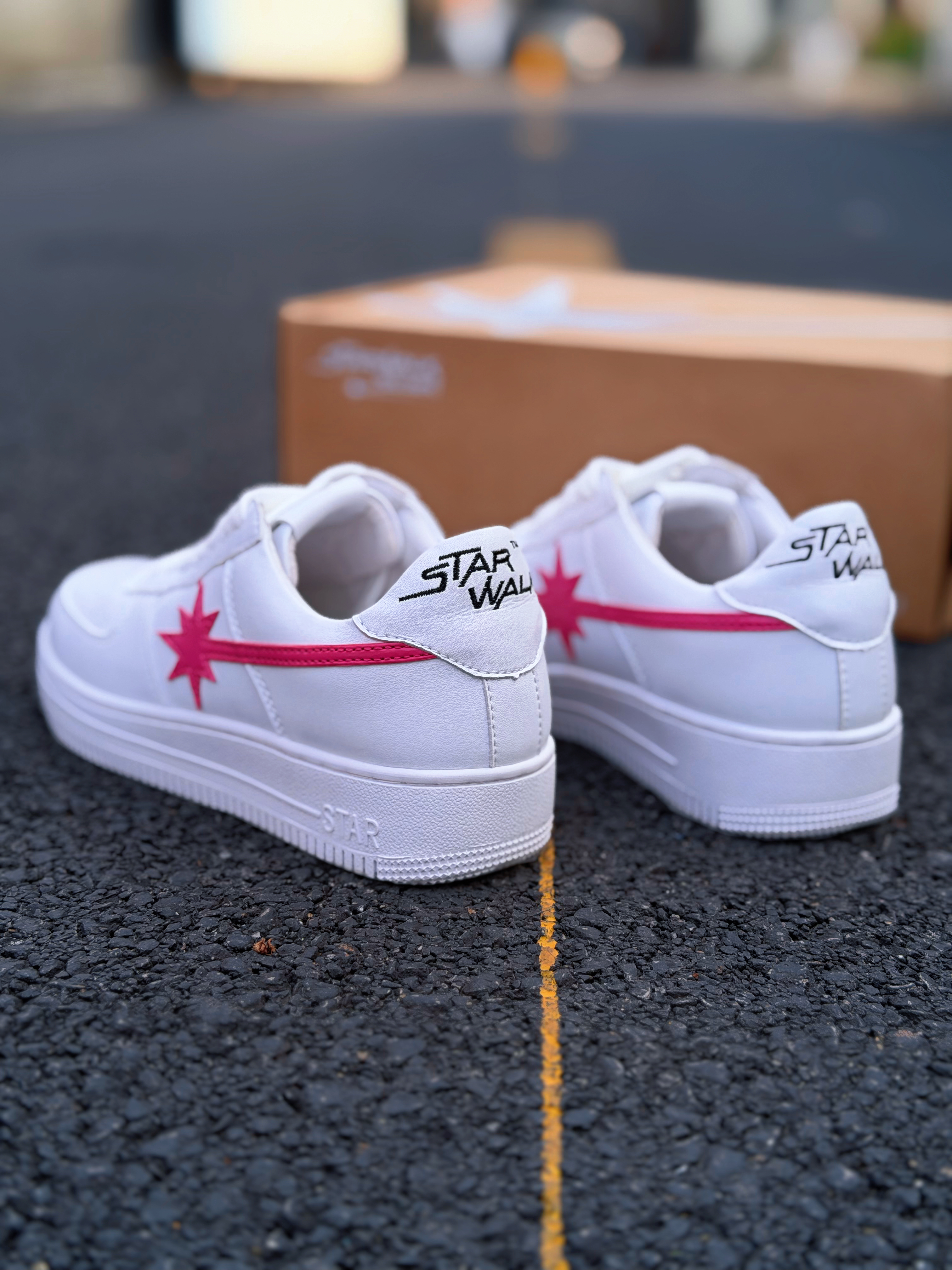 白粉流星板鞋，出街自在松弛街头感👟