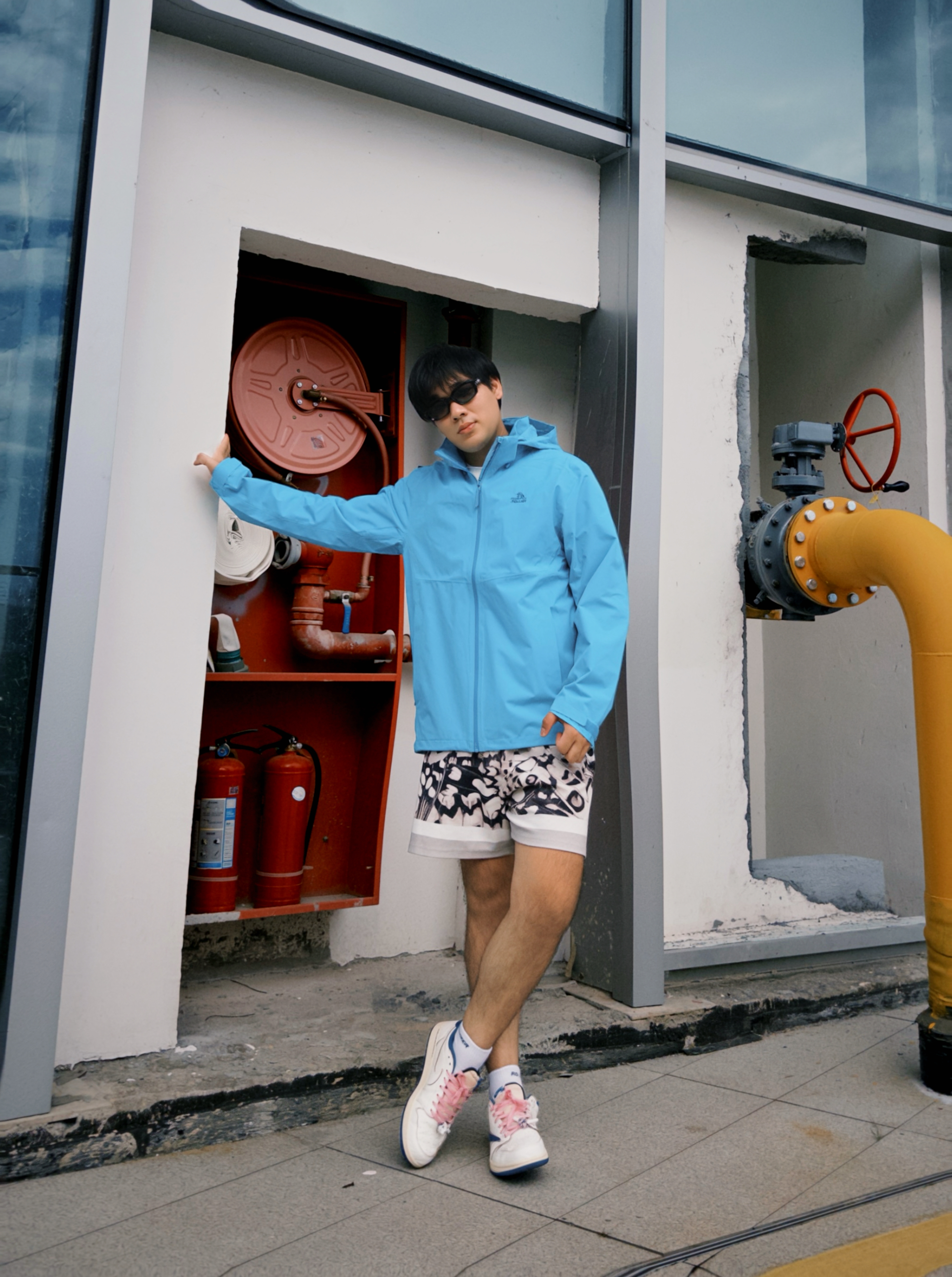 ootd｜冲锋衣我只穿亮色系～