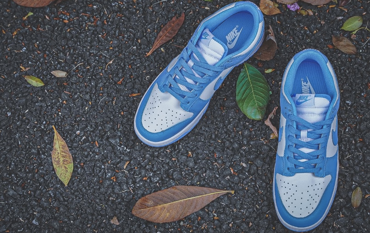 Dunk Low 大学蓝｜白蓝配色天花板，清爽感直接拉满💙