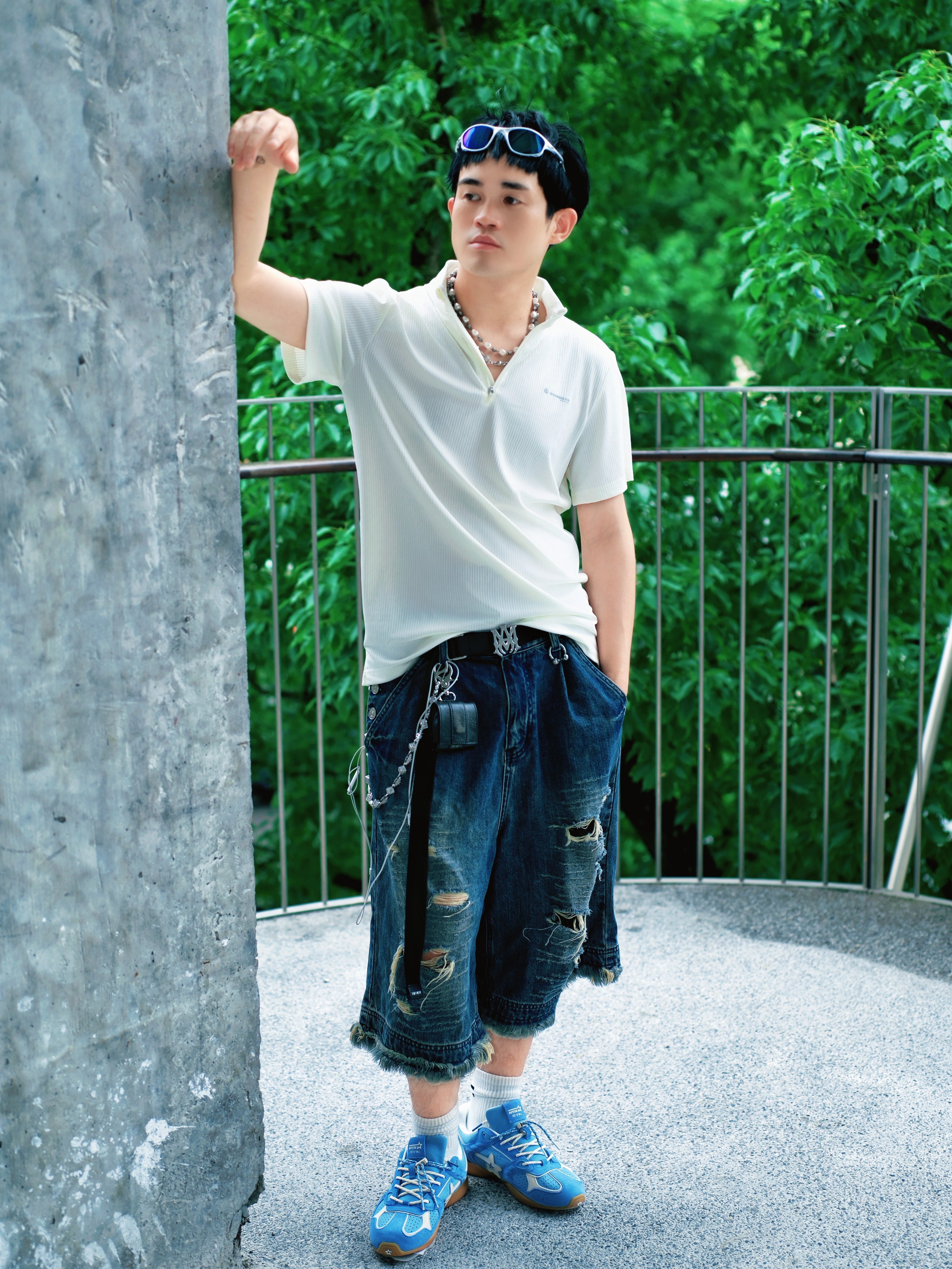 🌿⛓️ 男大夏日街头松弛感穿搭分享