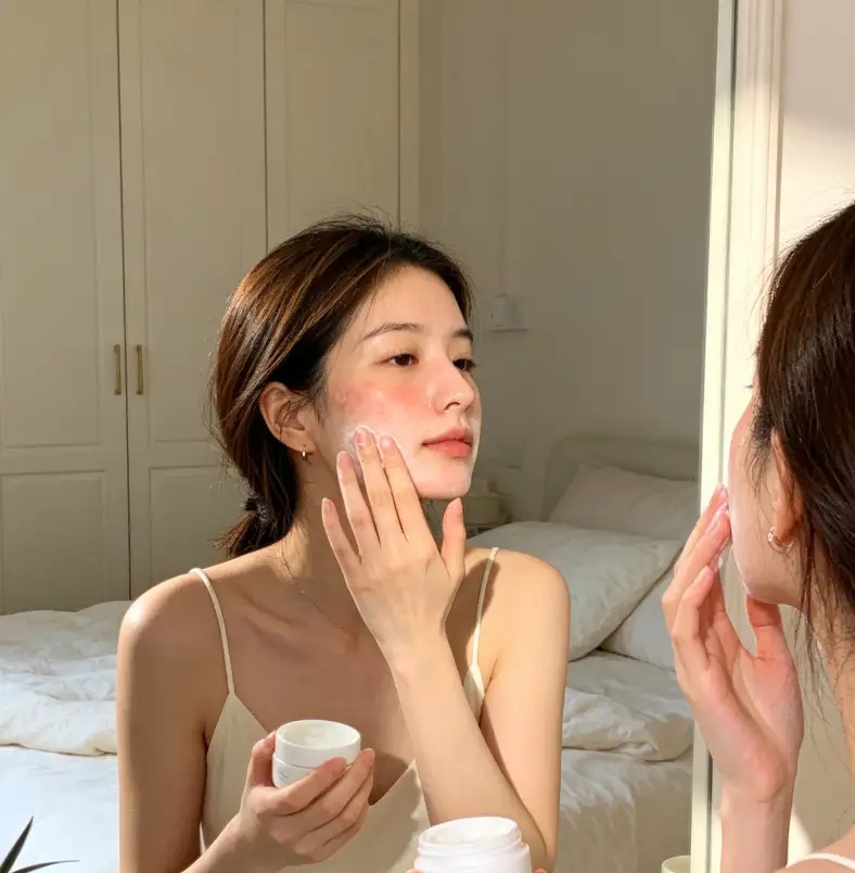 项目后肌肤敏感期护肤｜适配修护面霜整理，温和养护屏障