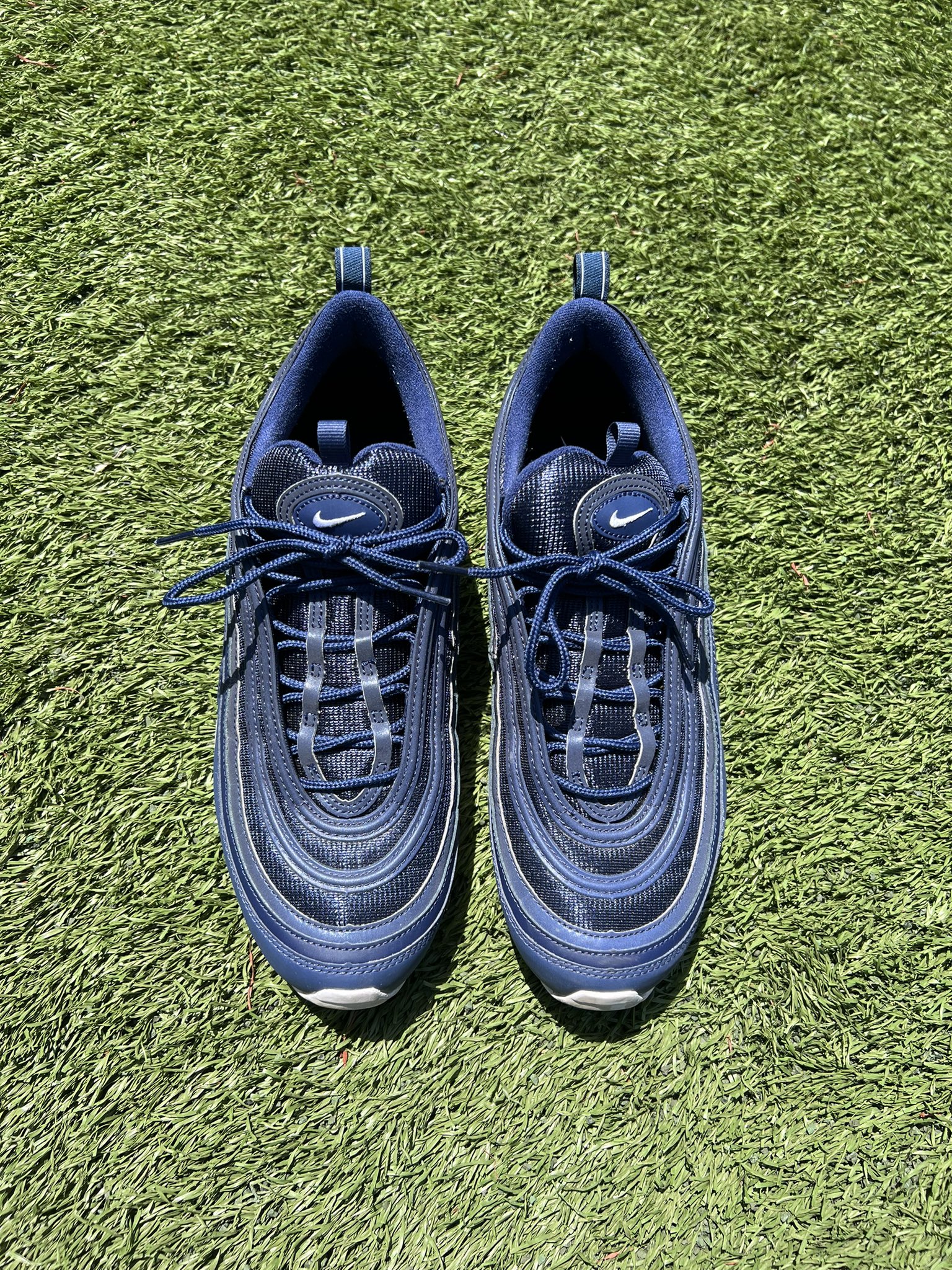 藏青蓝真的自带高级氛围感💙Nike Air Max 97 子弹头