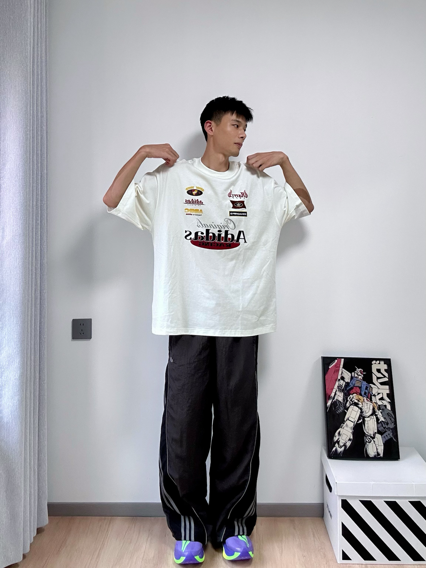 零思考夏日男生OOTD✨复古运动风太好穿